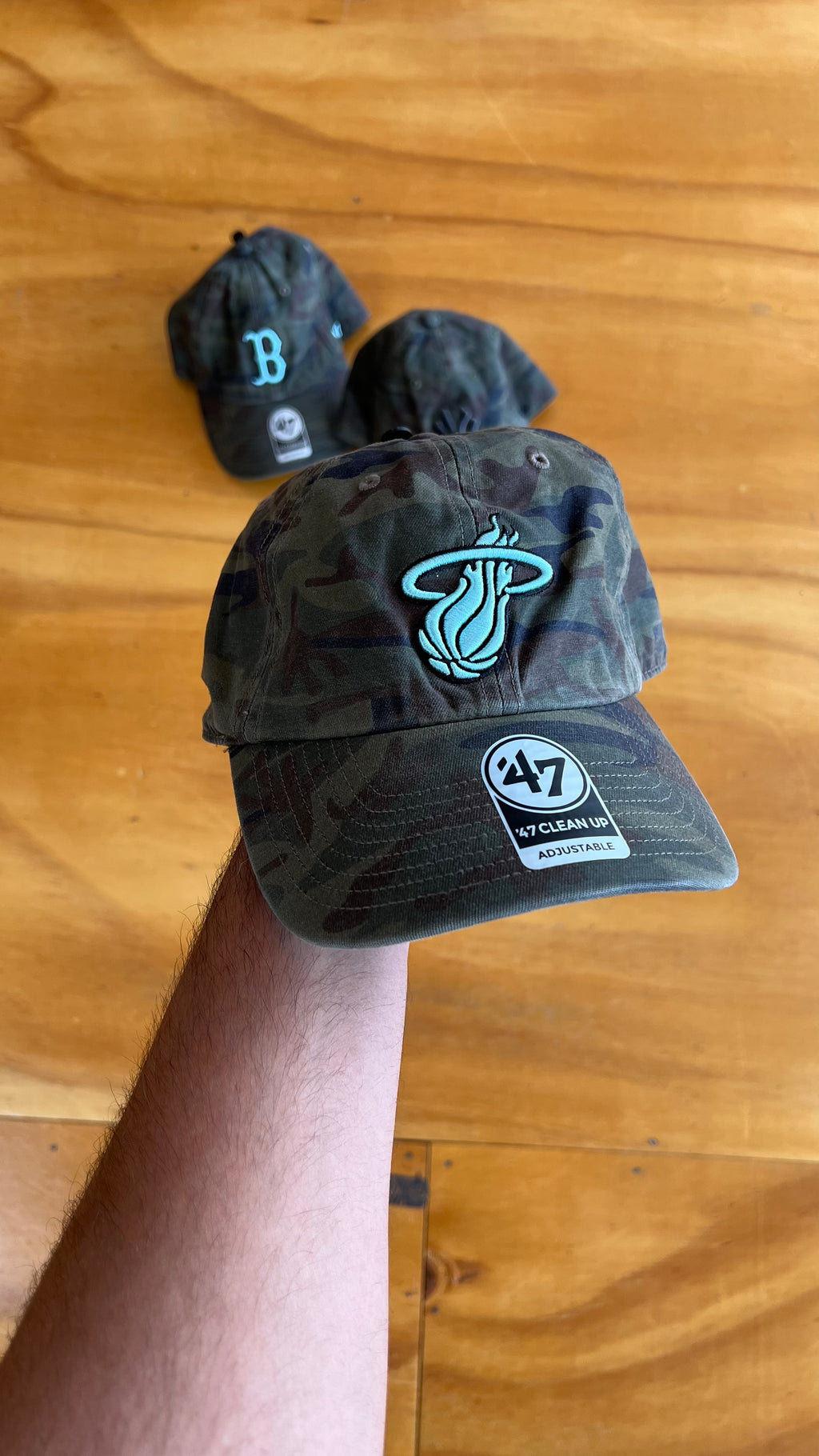 StrapBack 47brand Miami Heat NBA Camo