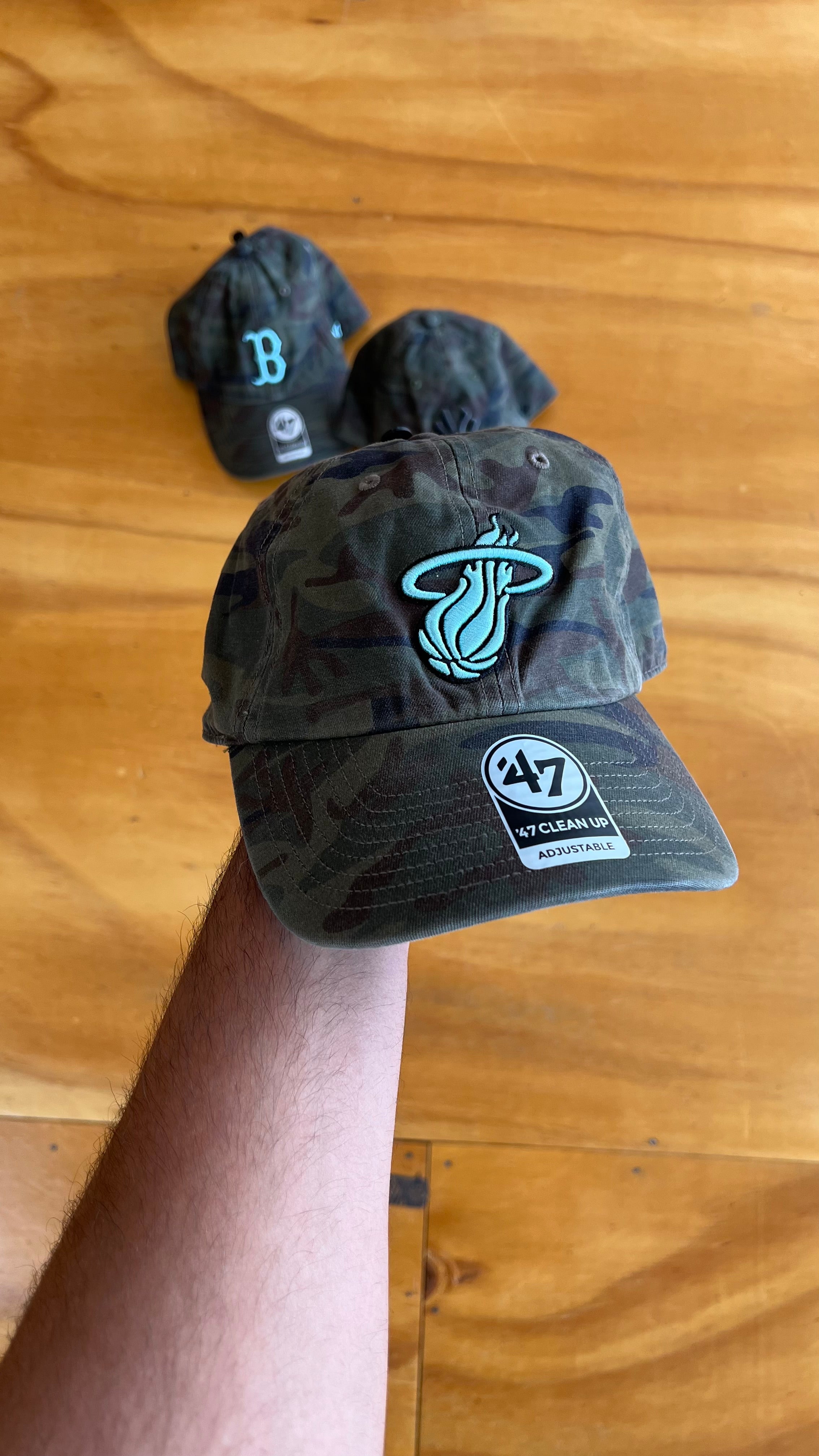 StrapBack 47brand Miami Heat NBA Camo