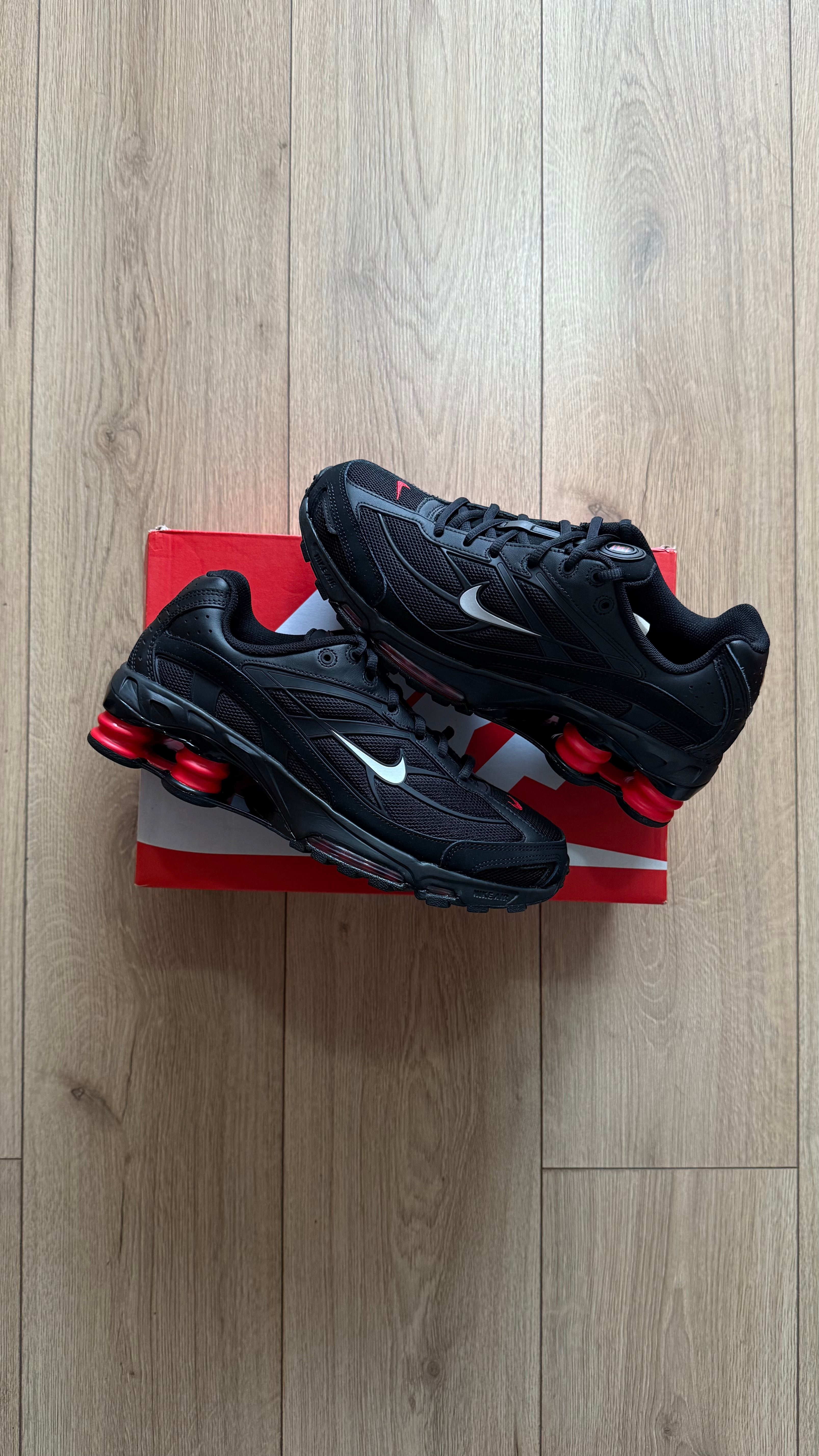 Nike Shox Ride 2 Black University Red