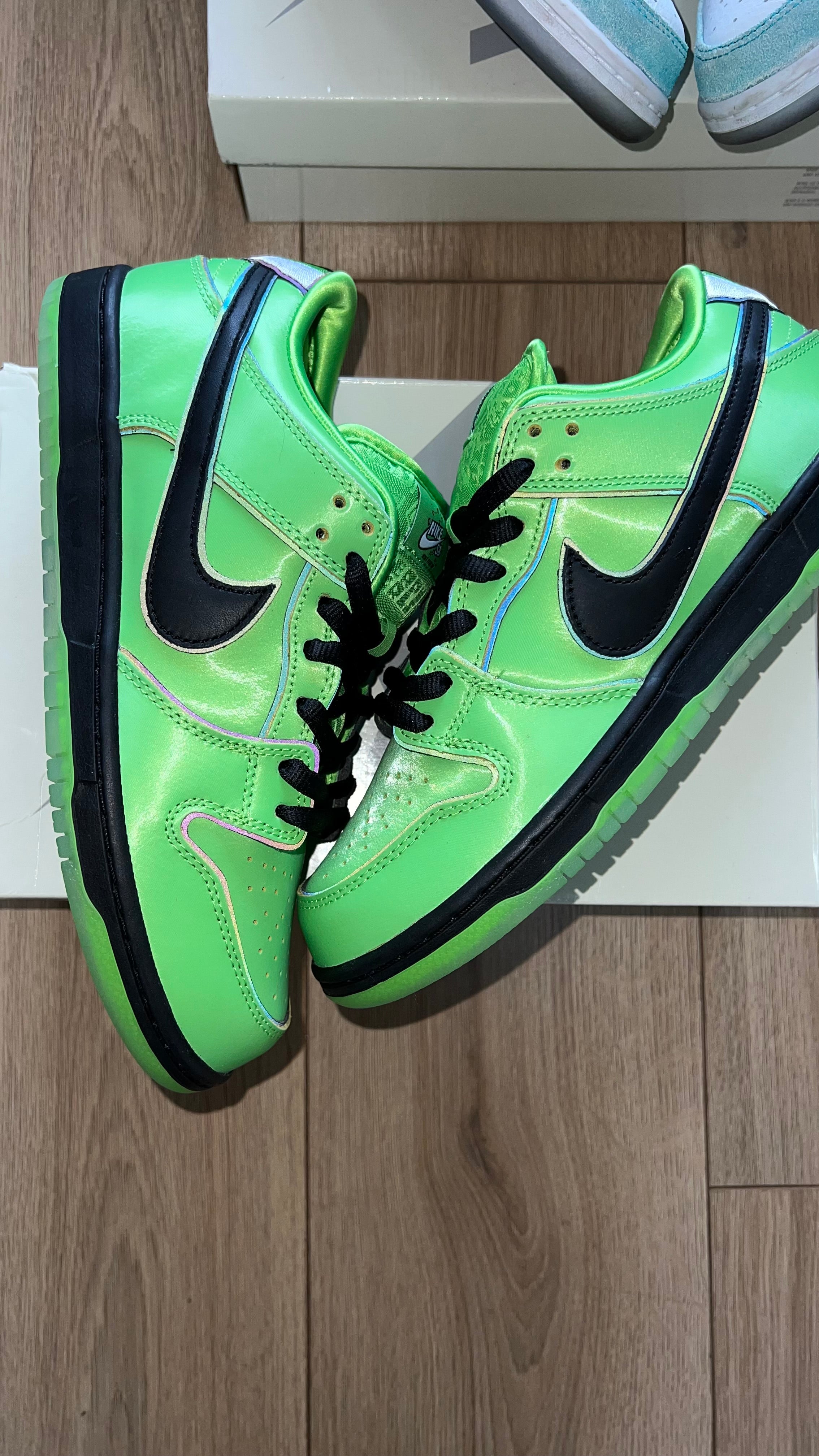 Nike Dunk SB Low Pro Powerpuff Girls Buttercup (con caja)