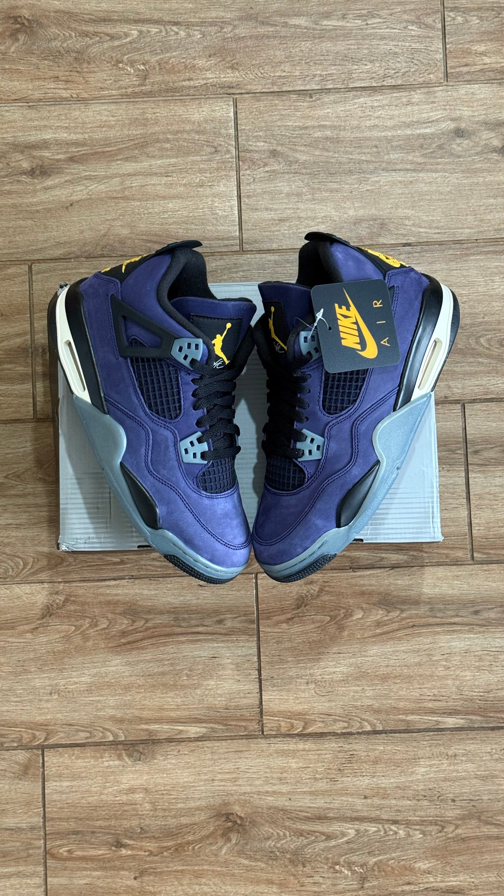 Jordan 4 Retro Lakers