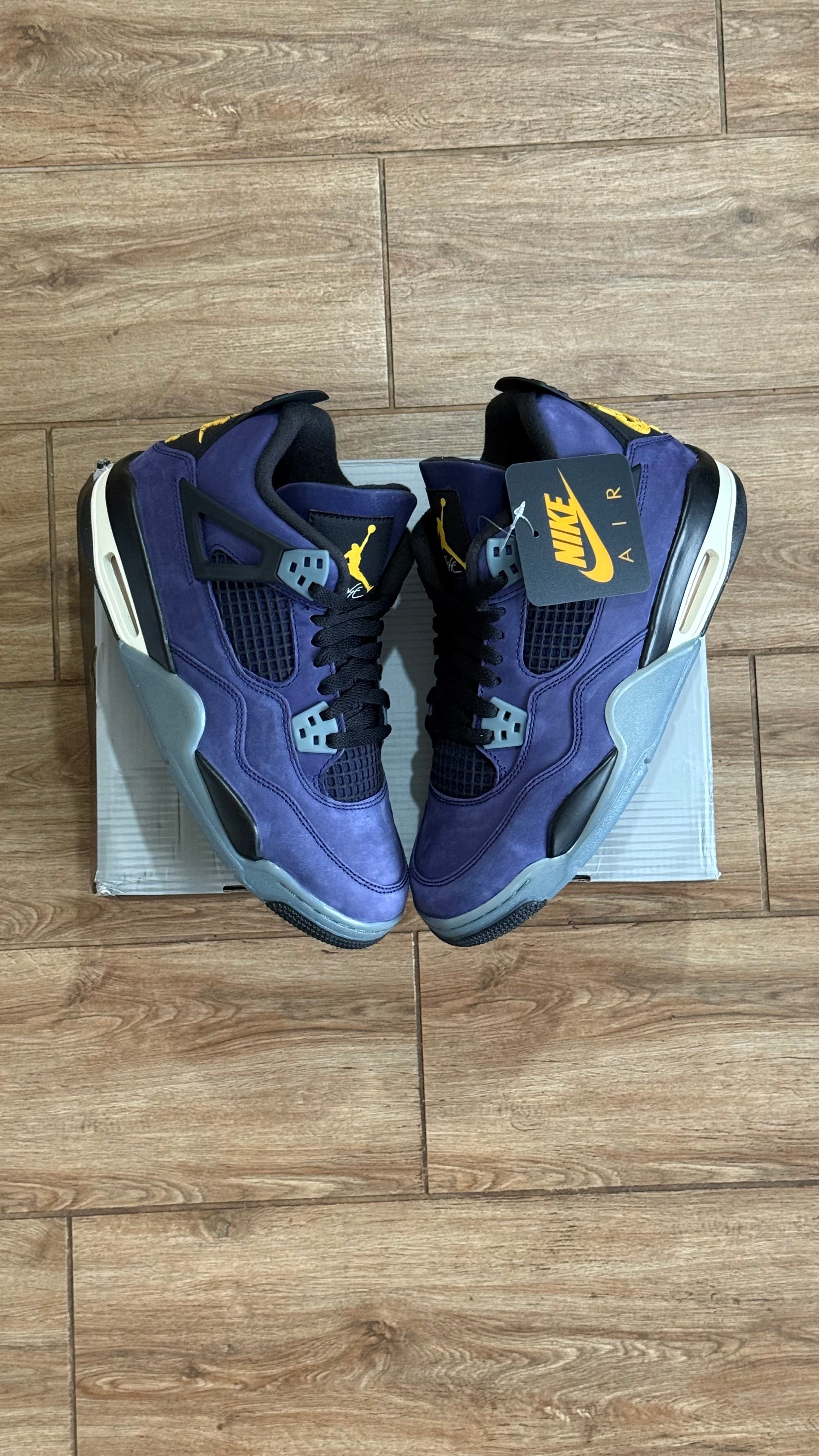 Jordan 4 Retro Lakers