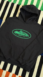 Corteiz OG Alcatraz Hoodie Black