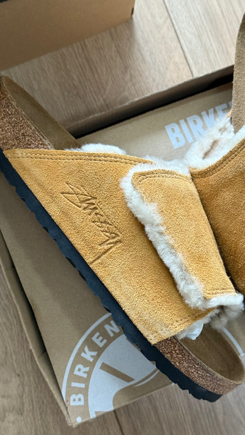 Birkenstock x Stussy (con caja)