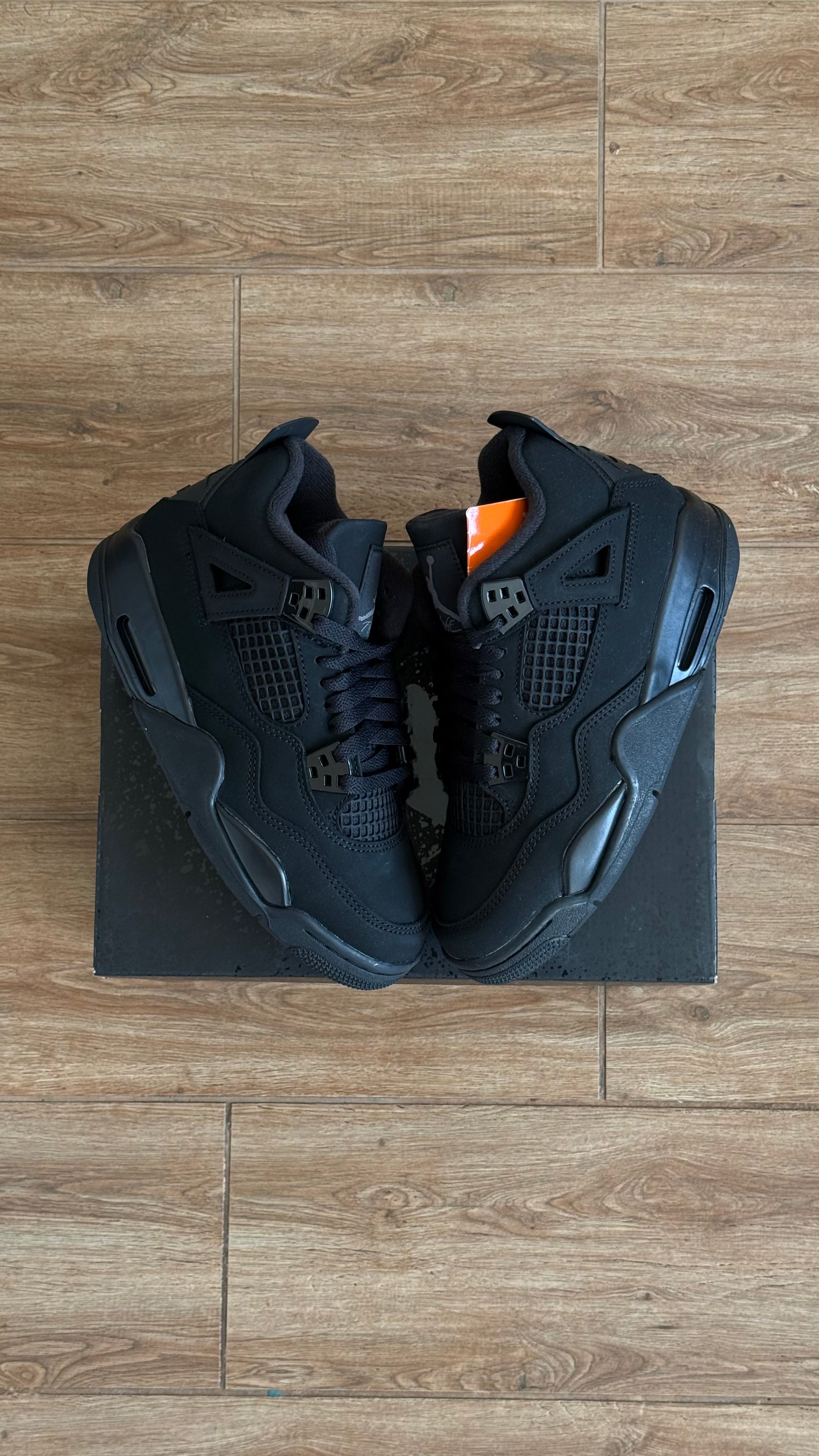 Jordan Retro 4 Black Cat (GS)