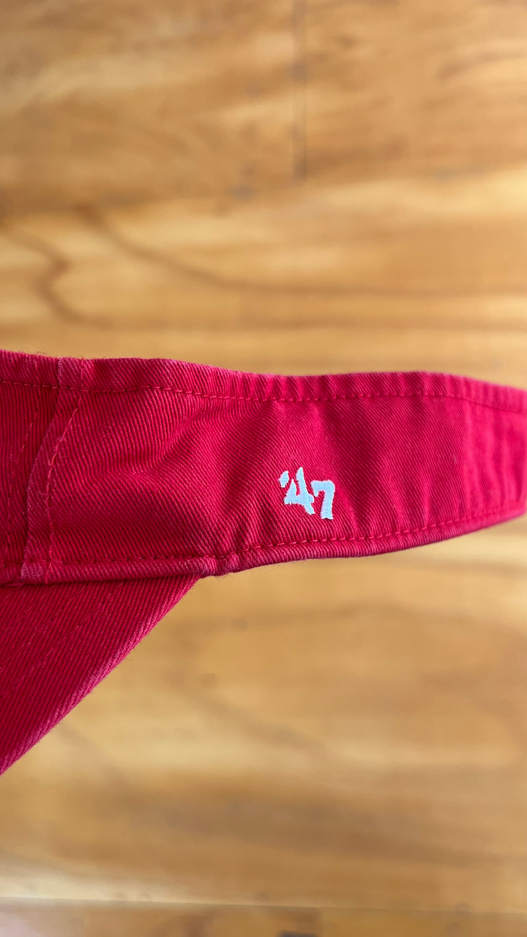 Visera 47brand Phillies MLB Red