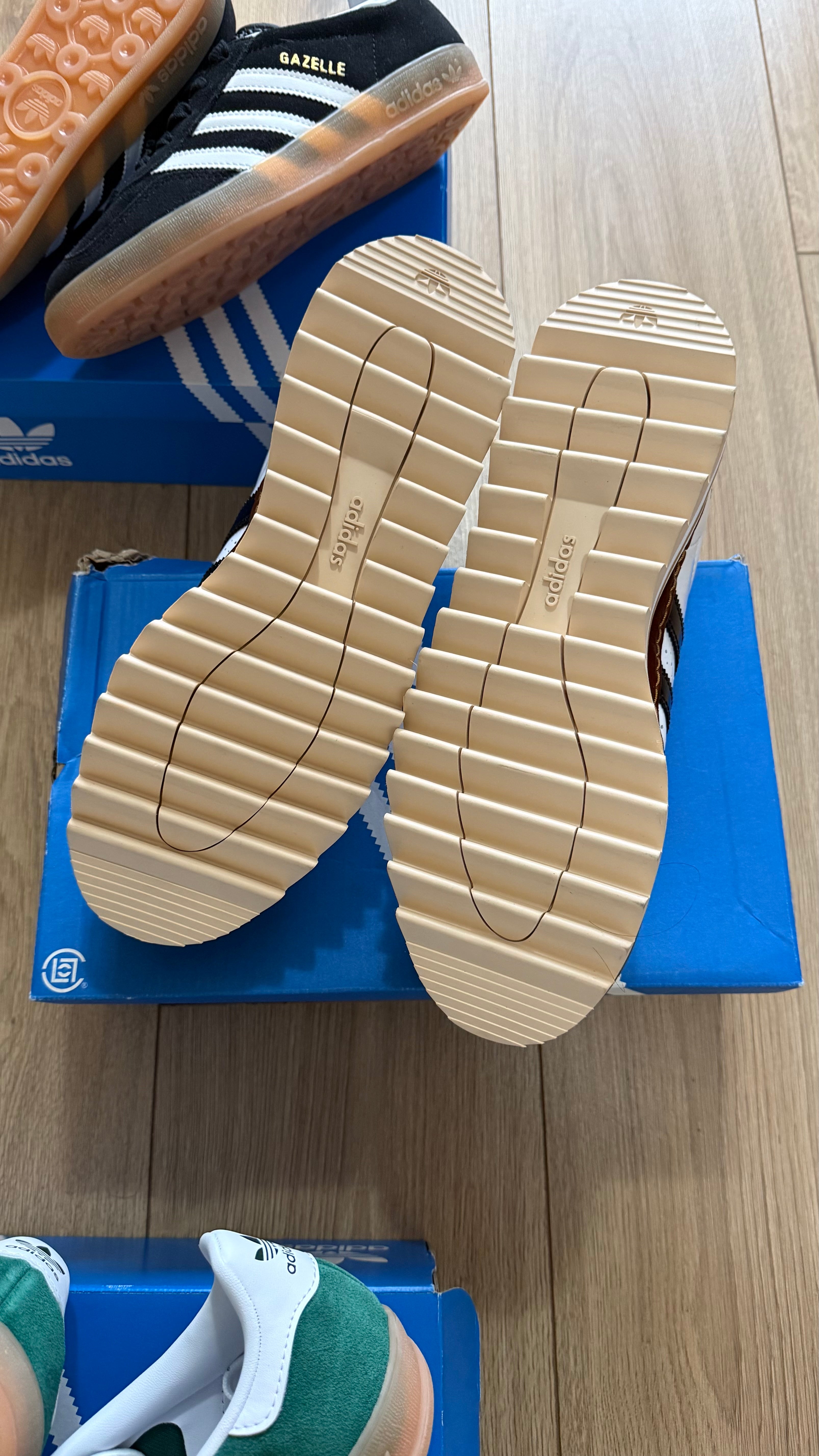 Adidas súper stars x Clot (con caja)