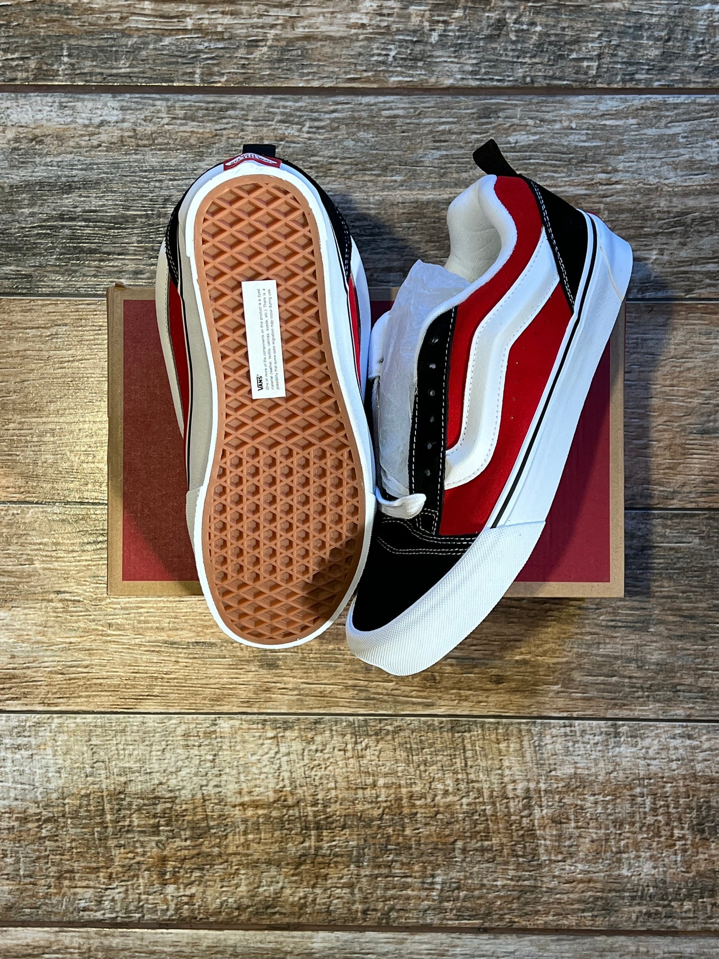 Vans Knu Sokol Black Red