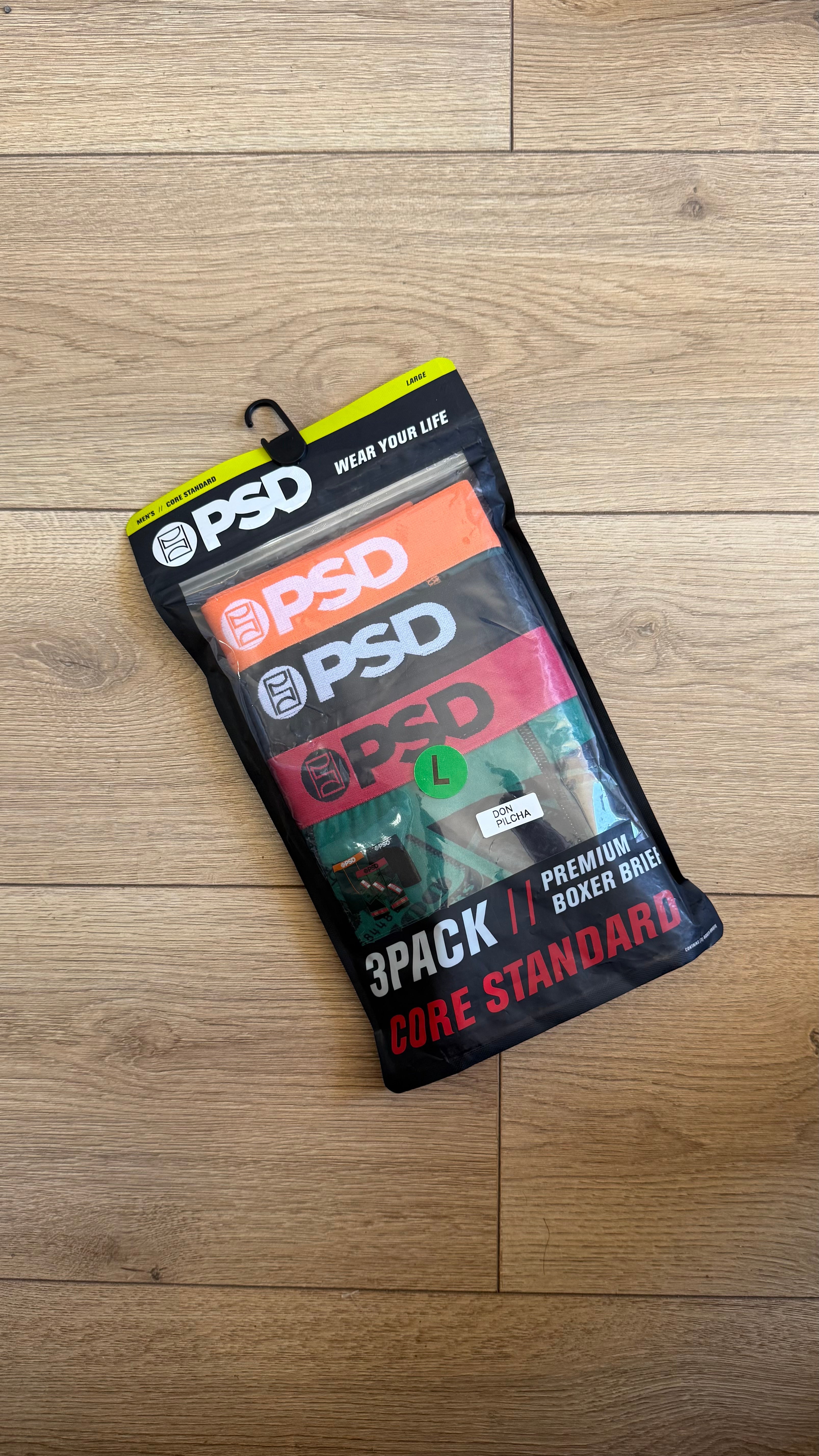 Pack de 3 Boxers PSD - Wads of Bills Black/Green