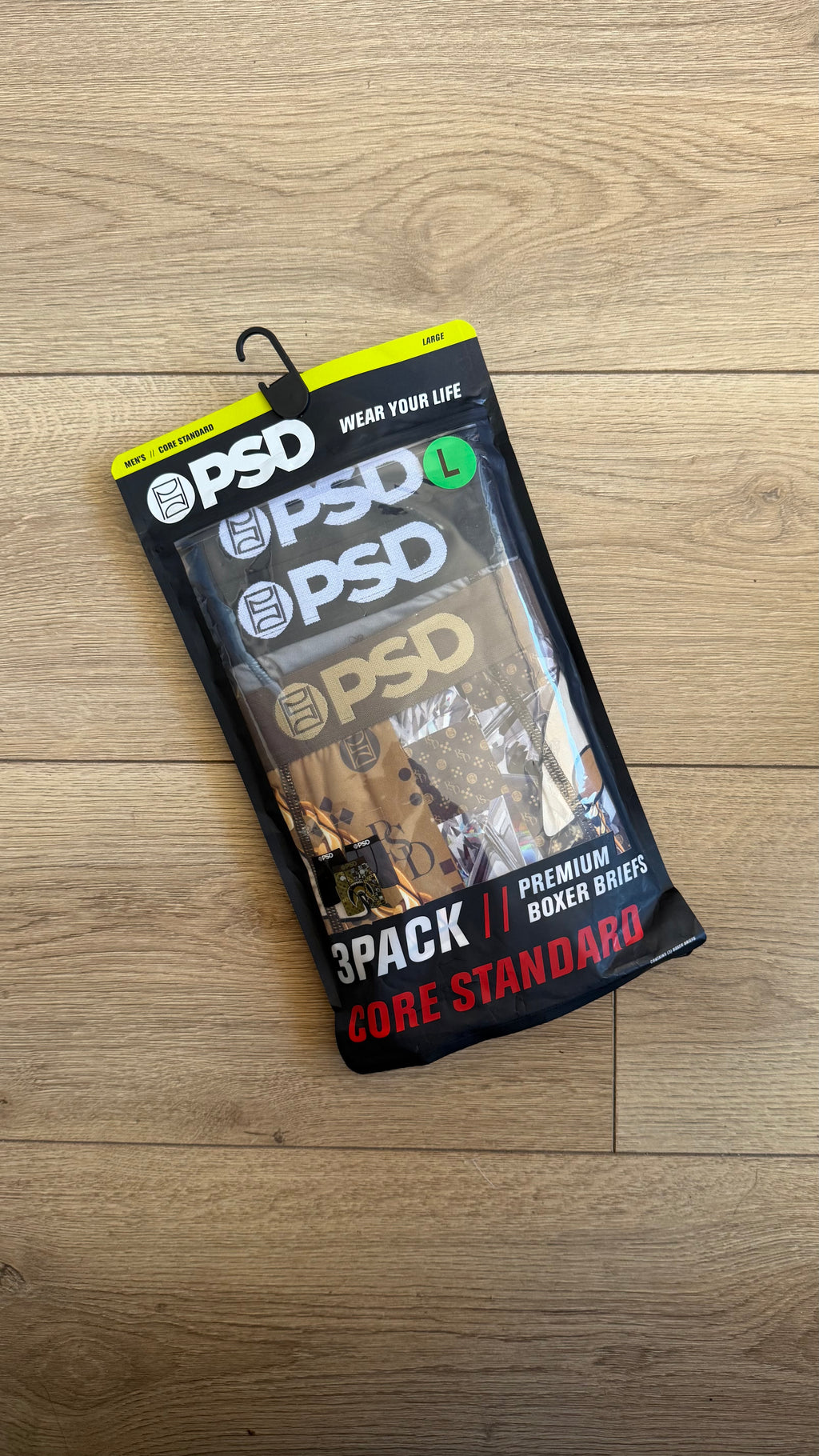 Pack de 3 Boxers PSD - Luxury Monogram Patches