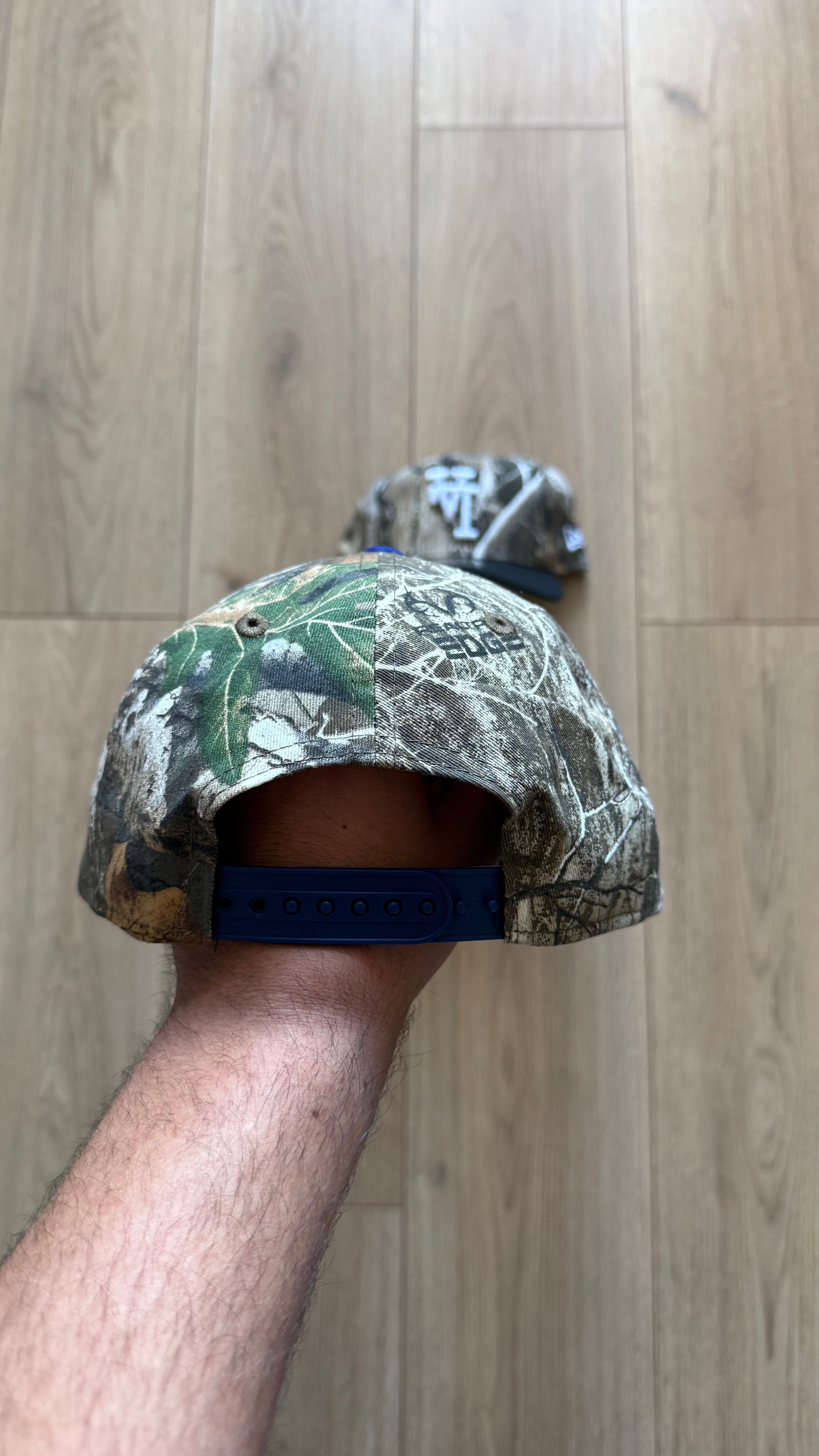 Los Angeles Dodgers New Era MLB 9Forty Camo Blue