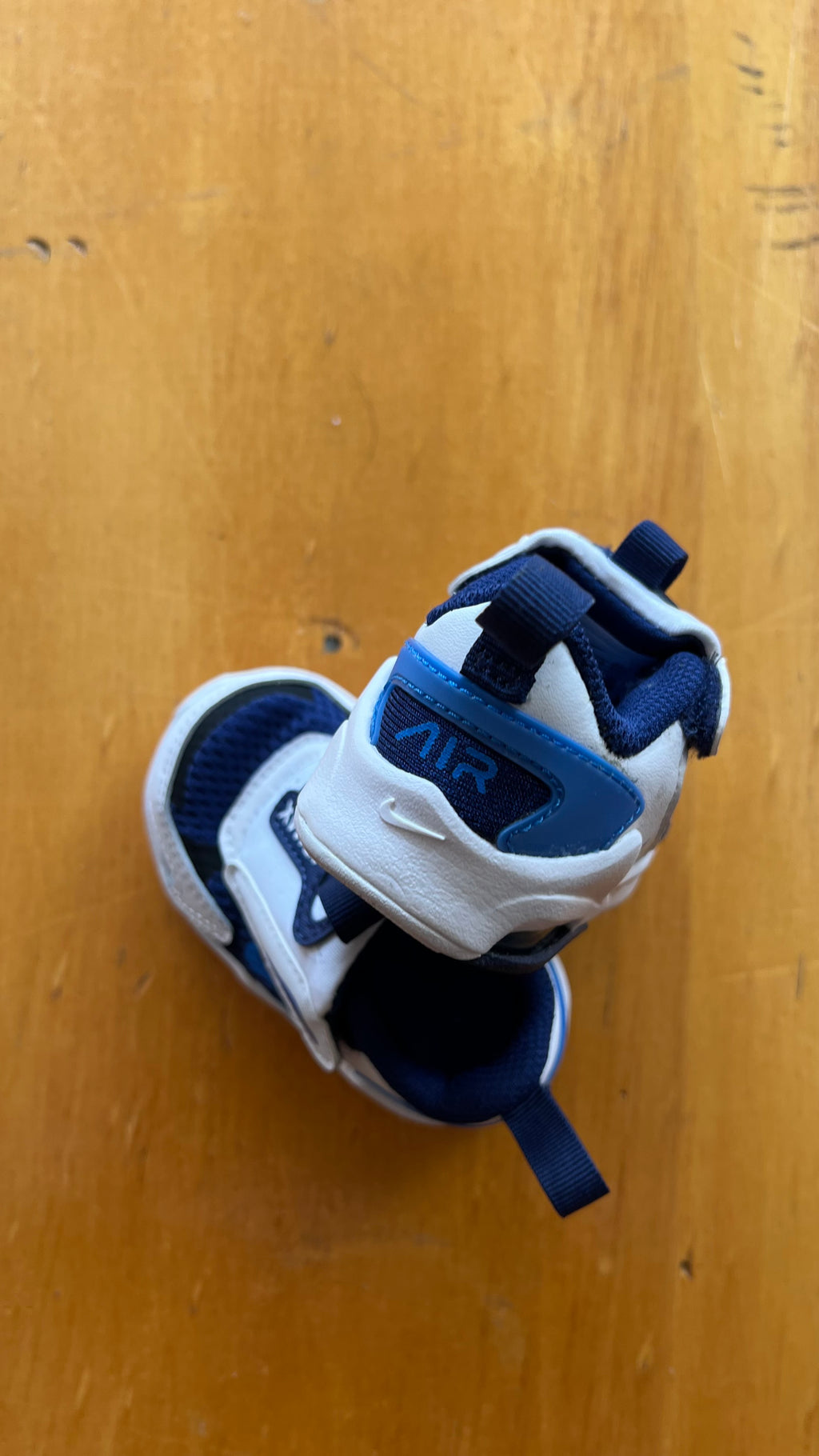 Nike Air Max Bolt White/Blue Niño