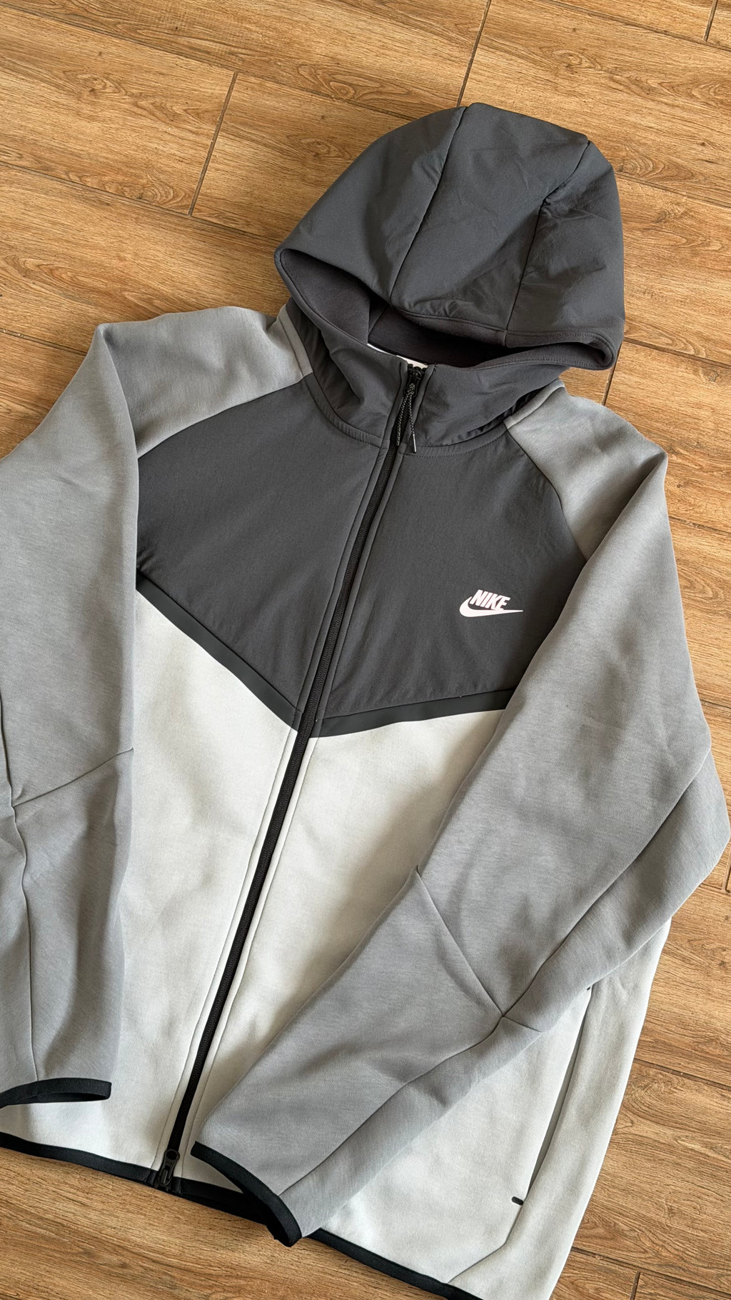 Nike Tech Fleece Pink Grey Tracksuit
