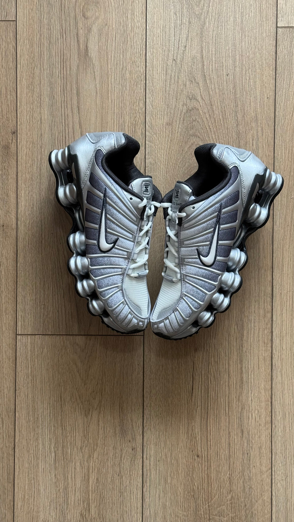 Nike Shox TL Metallic Silver (No Box)