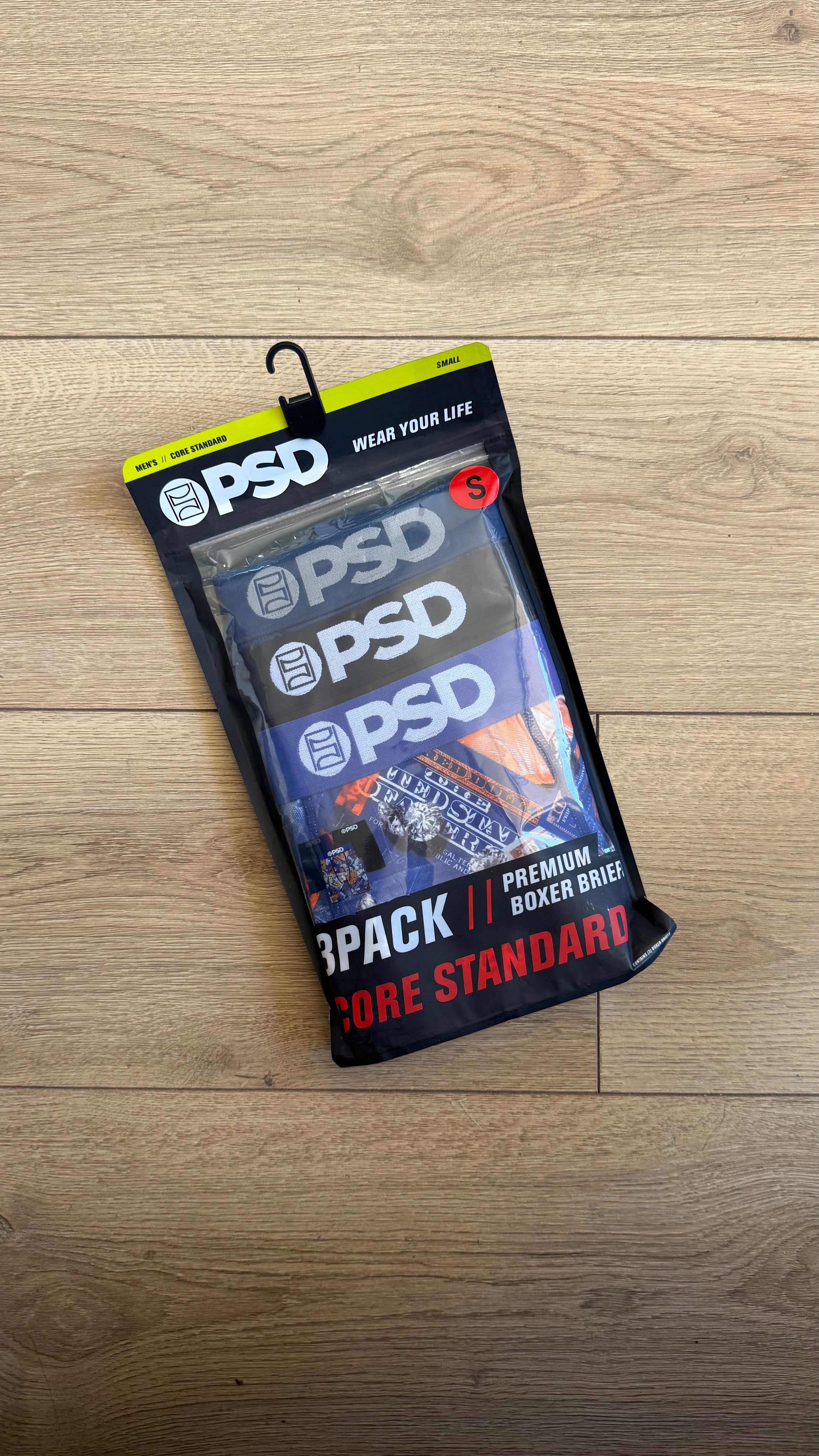 Pack de 3 Boxers PSD - Benjamin Franklin Diamonds Blue