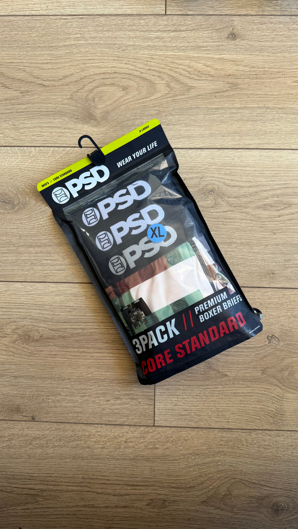 Pack de 3 Boxers PSD - Box Logo Camo Chains