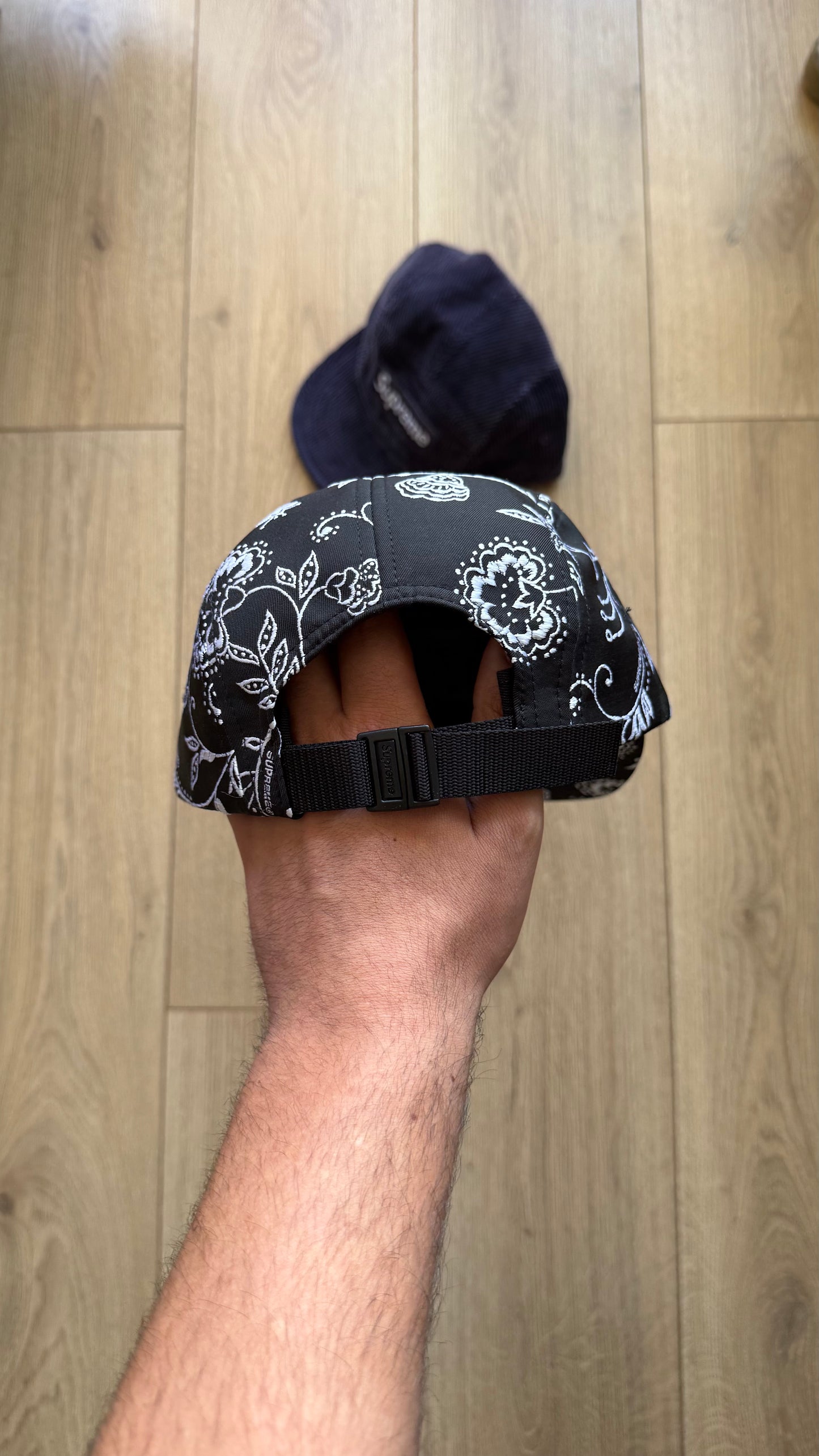 Supreme Camp Cap Floral Jacquard 5-Panel