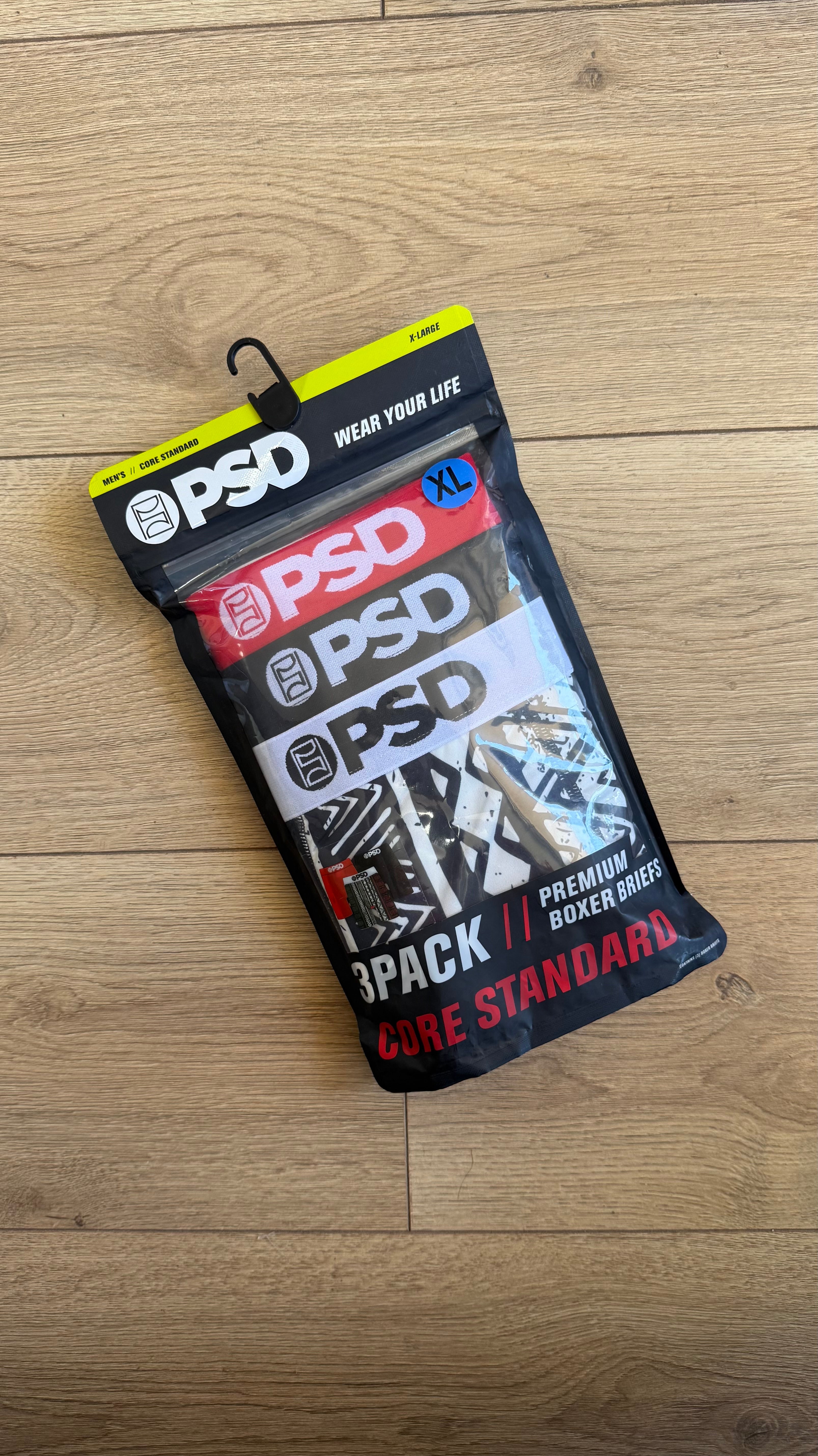 Pack de 3 Boxers PSD - Patterns White