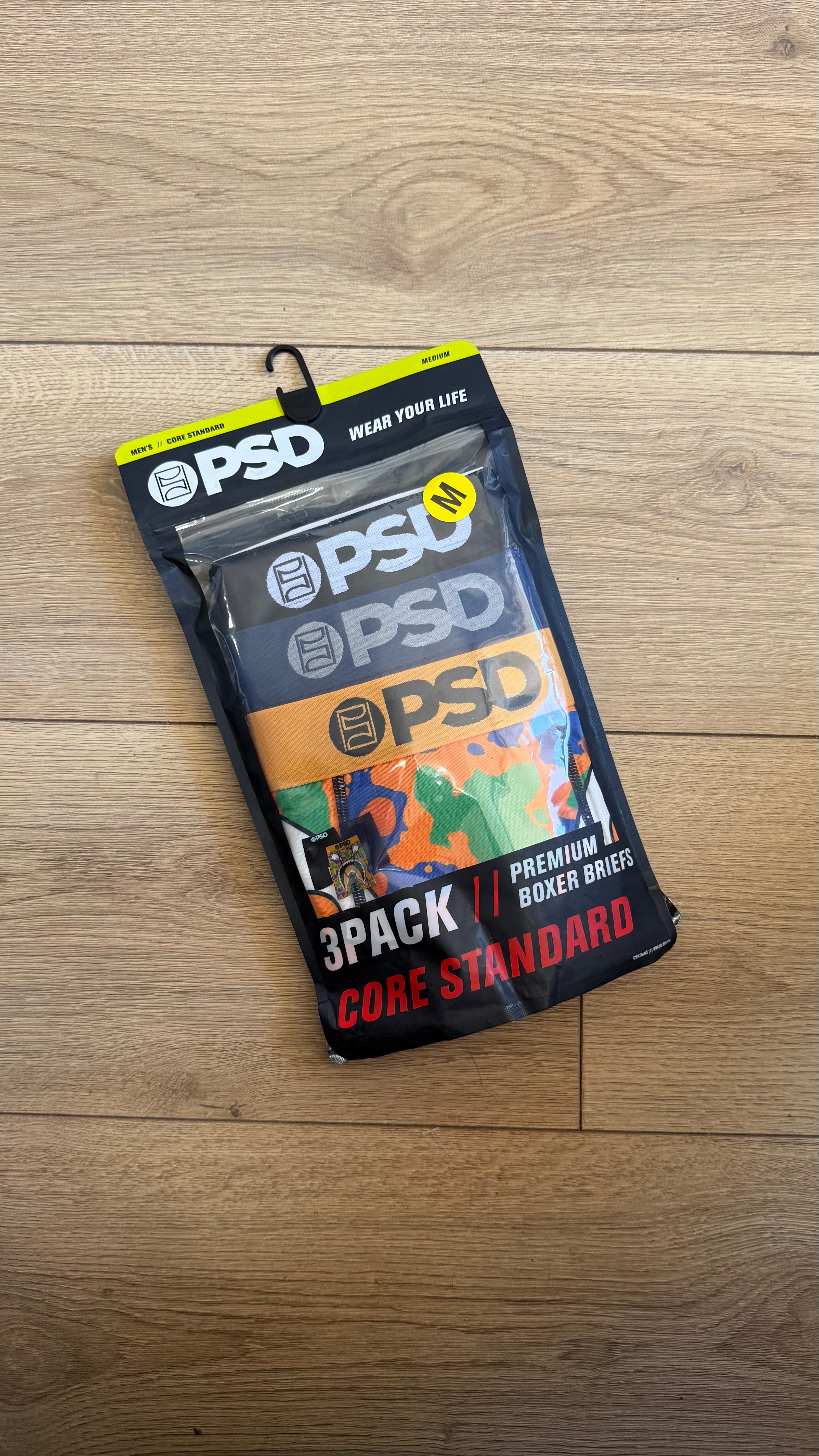Pack de 3 Boxers PSD - Warface Colors Camo