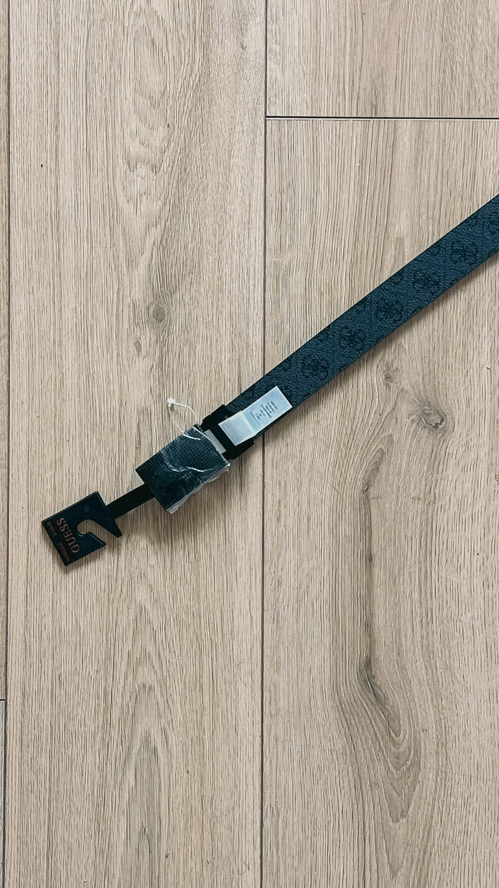 Cinturón Guess Negro Reversible