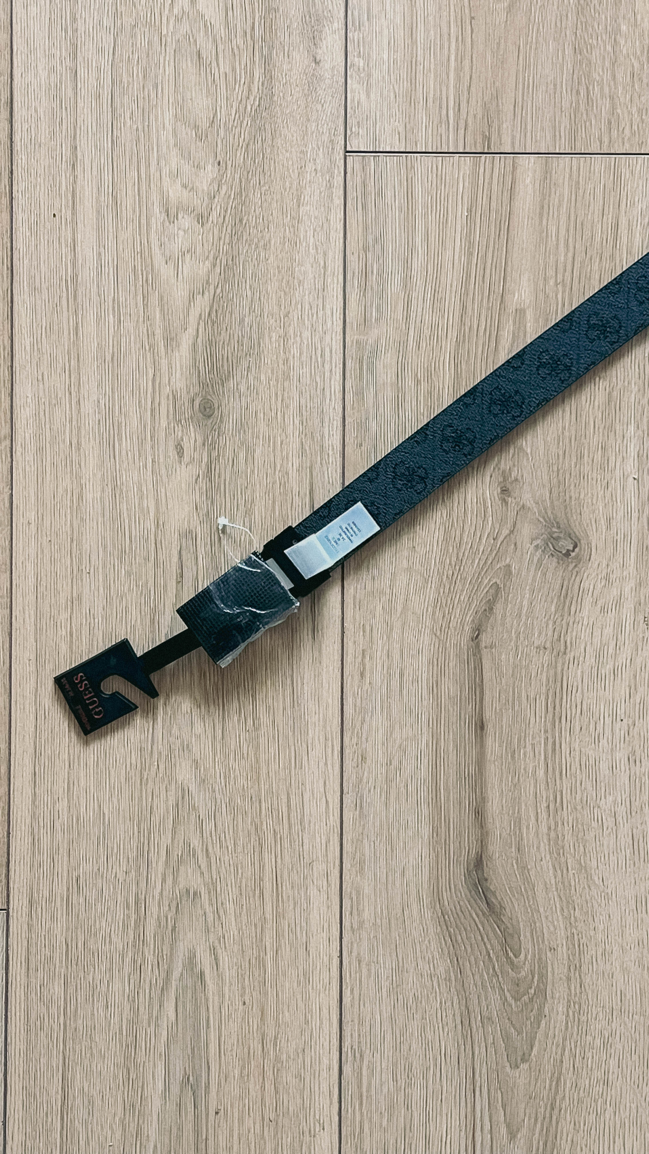 Cinturón Guess Negro Reversible