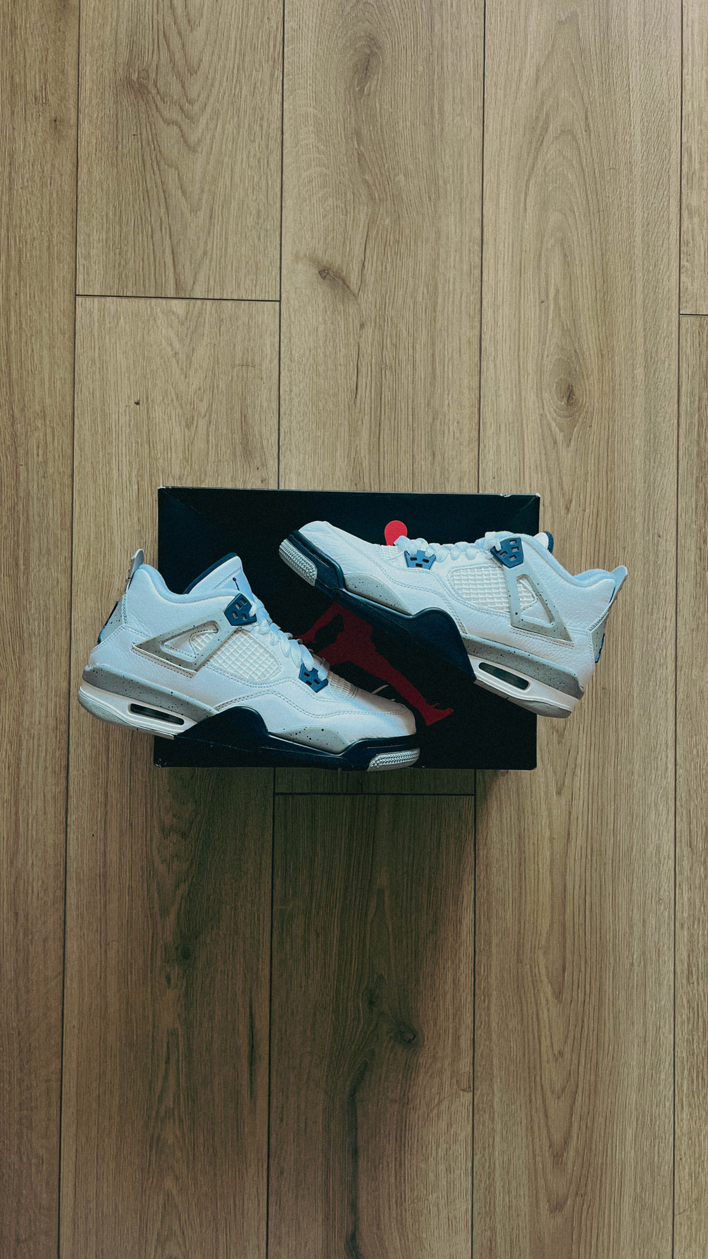 Jordan retro 4 Midnight navy (con caja)