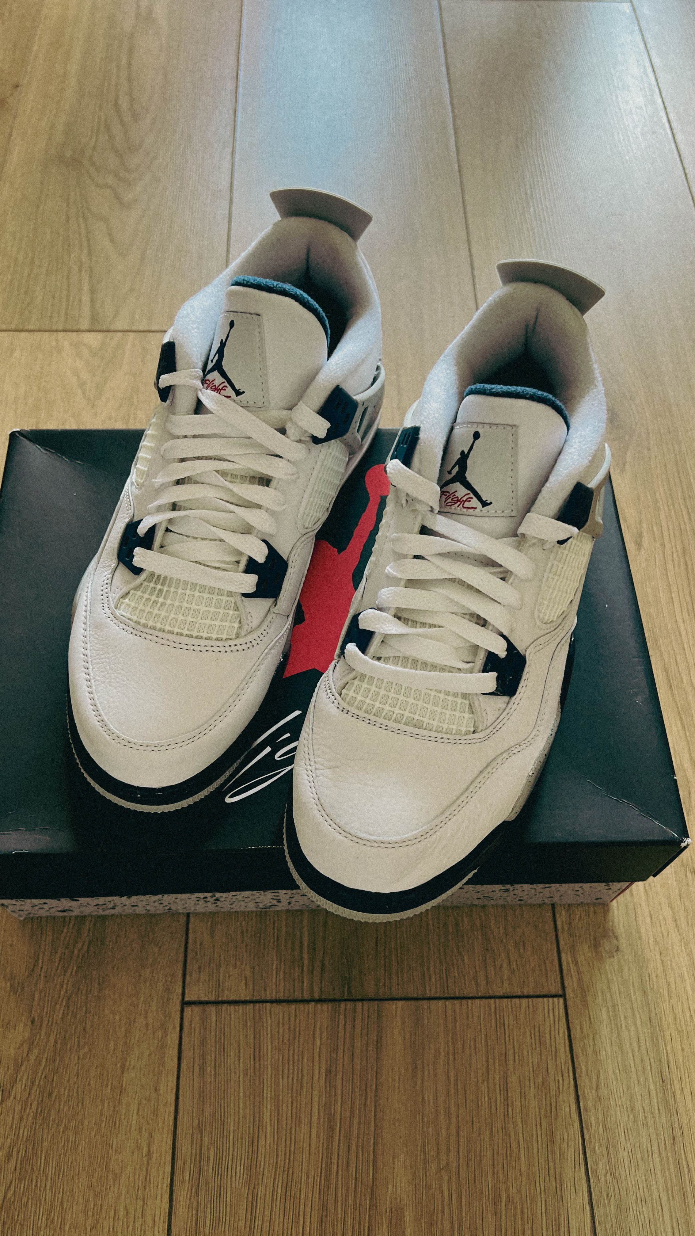 Jordan retro 4 Midnight navy (con caja)