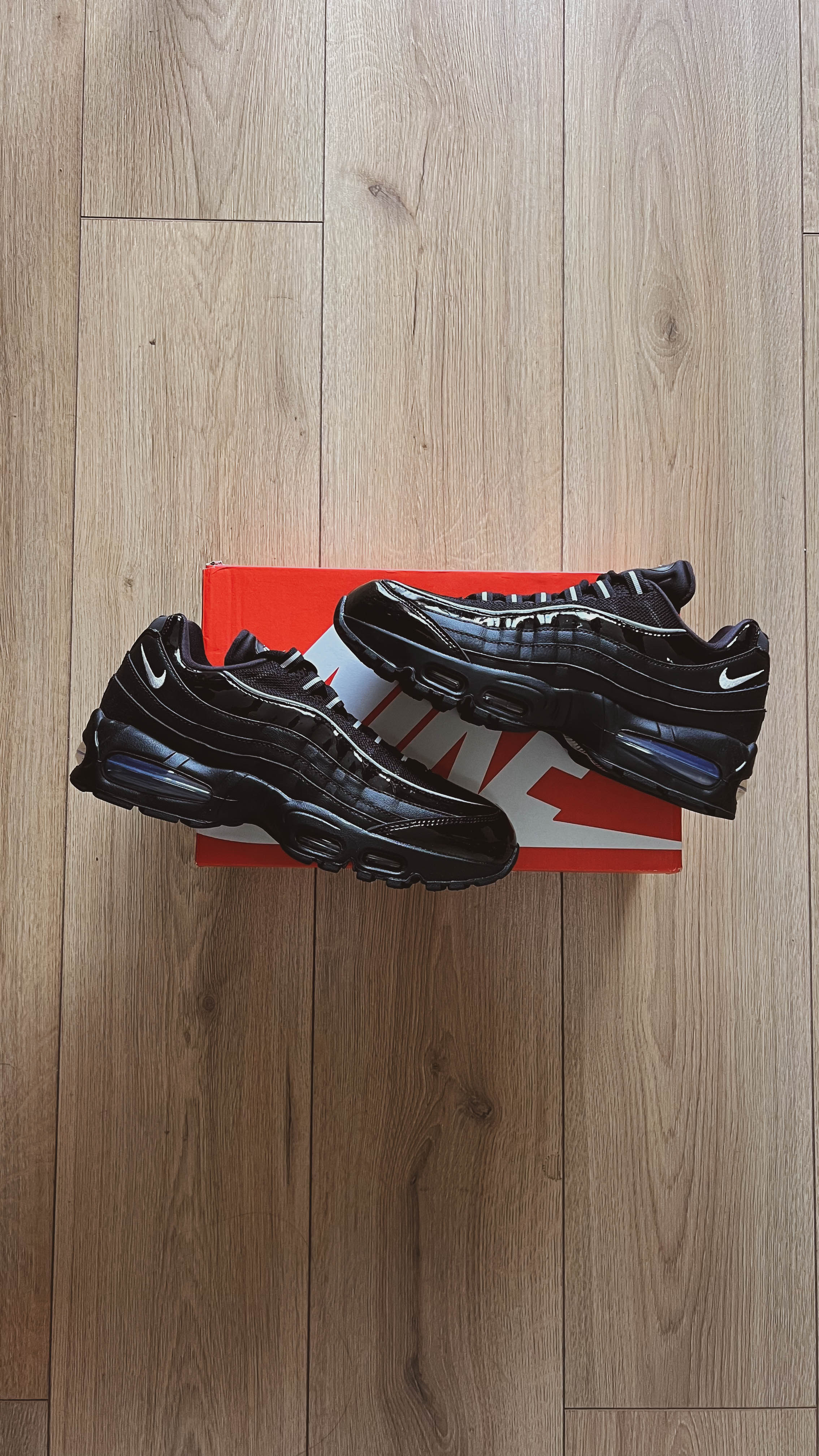 Nike Air Max 95 Big Bubble Black Patent (Women's) (con caja)