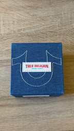 True Religion Analog Watch Silver Black Face