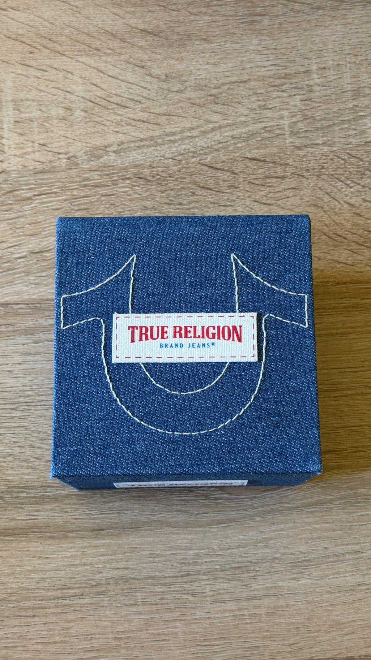 True Religion Analog Watch Silver Black Face