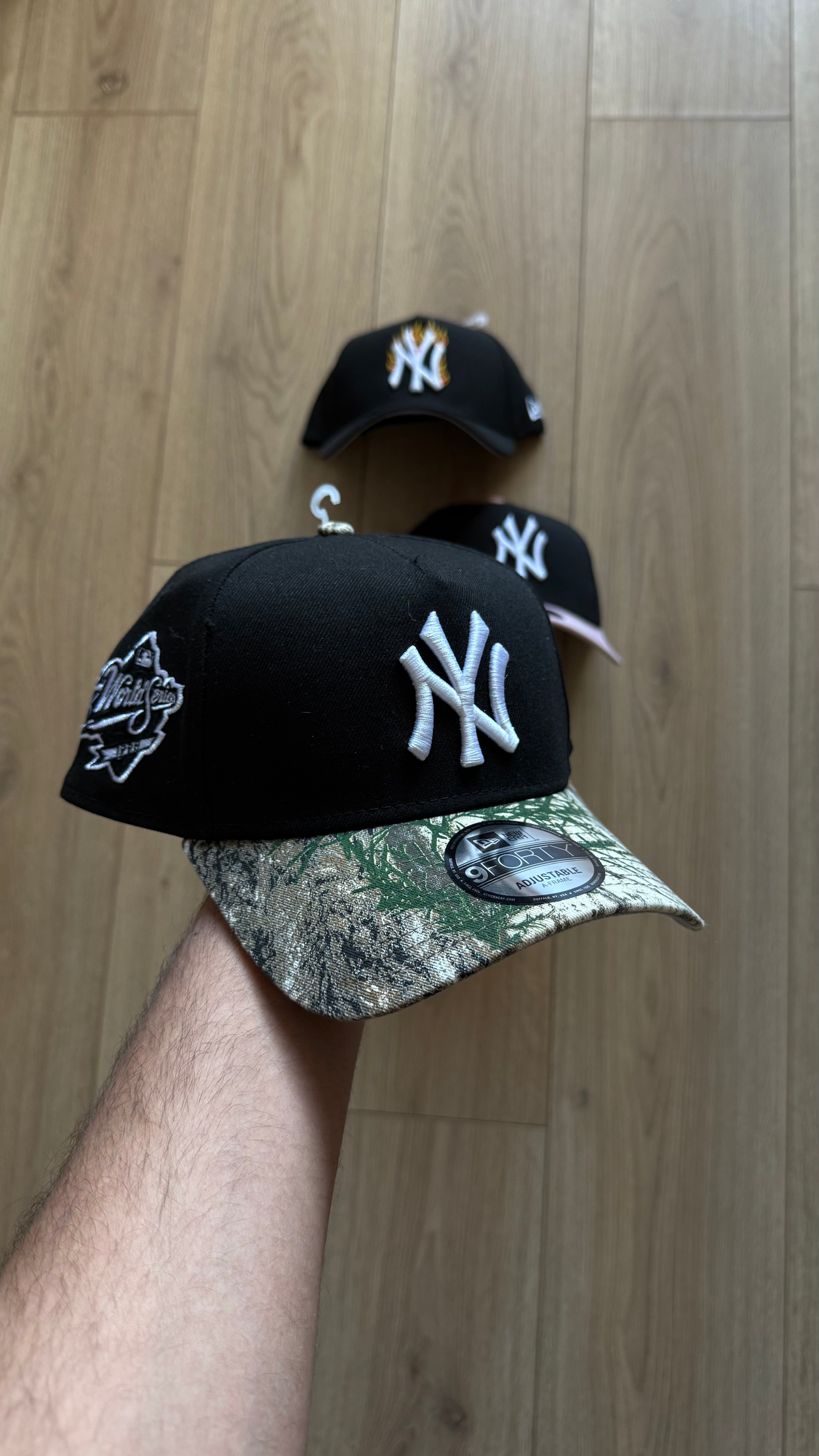 NY Yankees New Era MLB 9Forty Black Camo