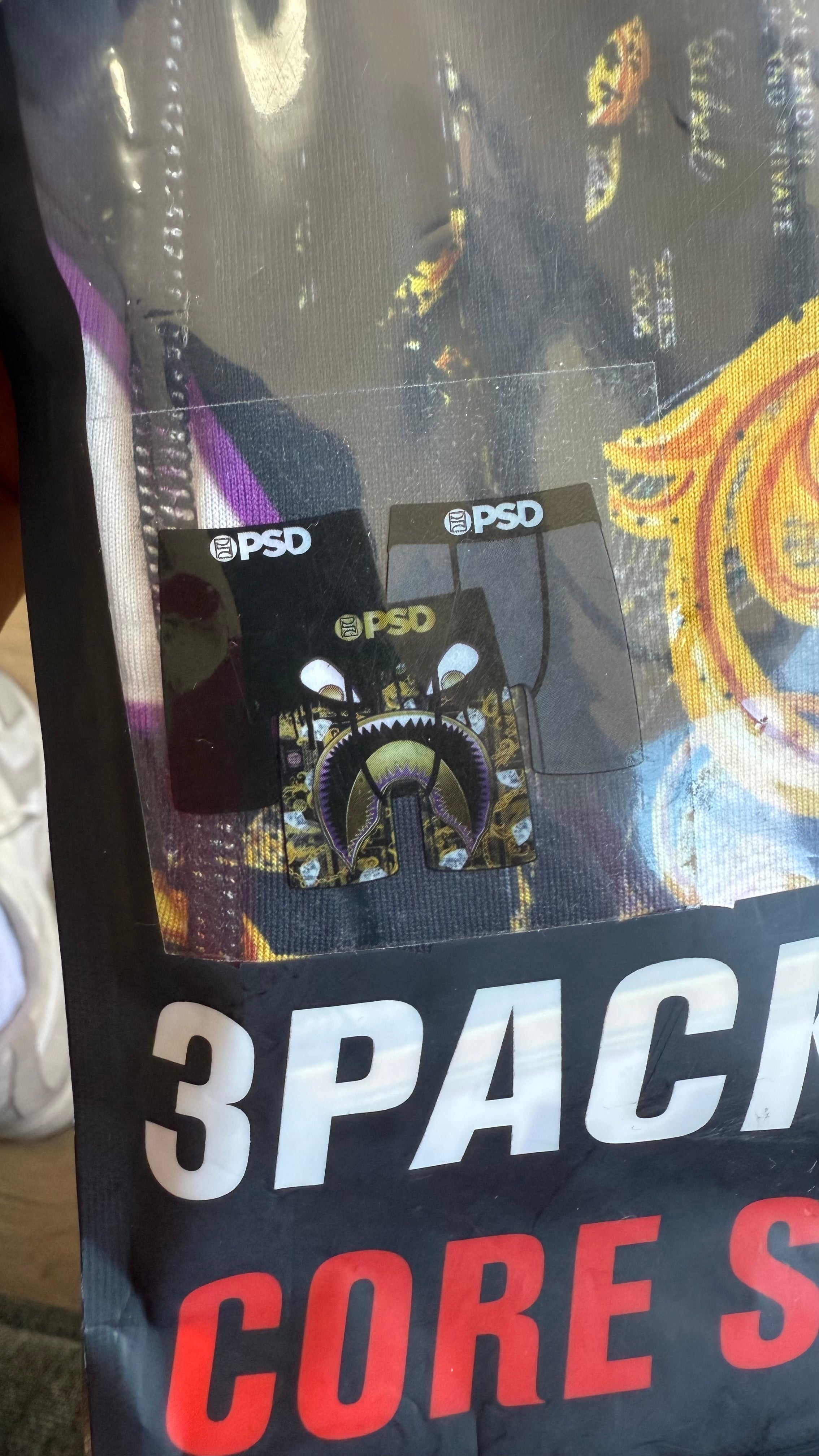 Pack de 3 Boxers PSD - Warface Diamonds