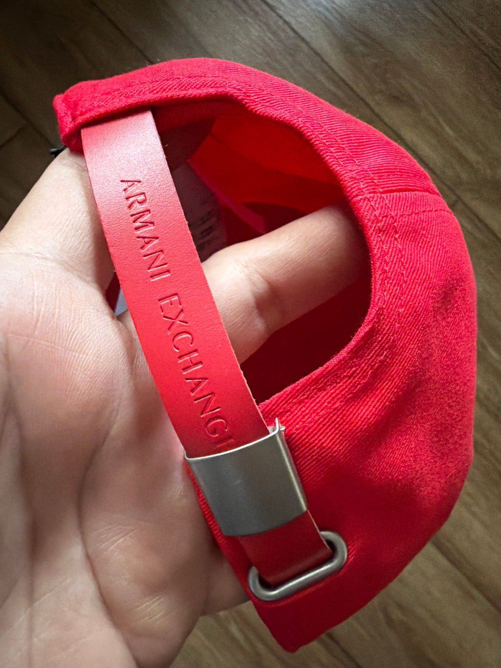 Armani Exchange Strapback Red