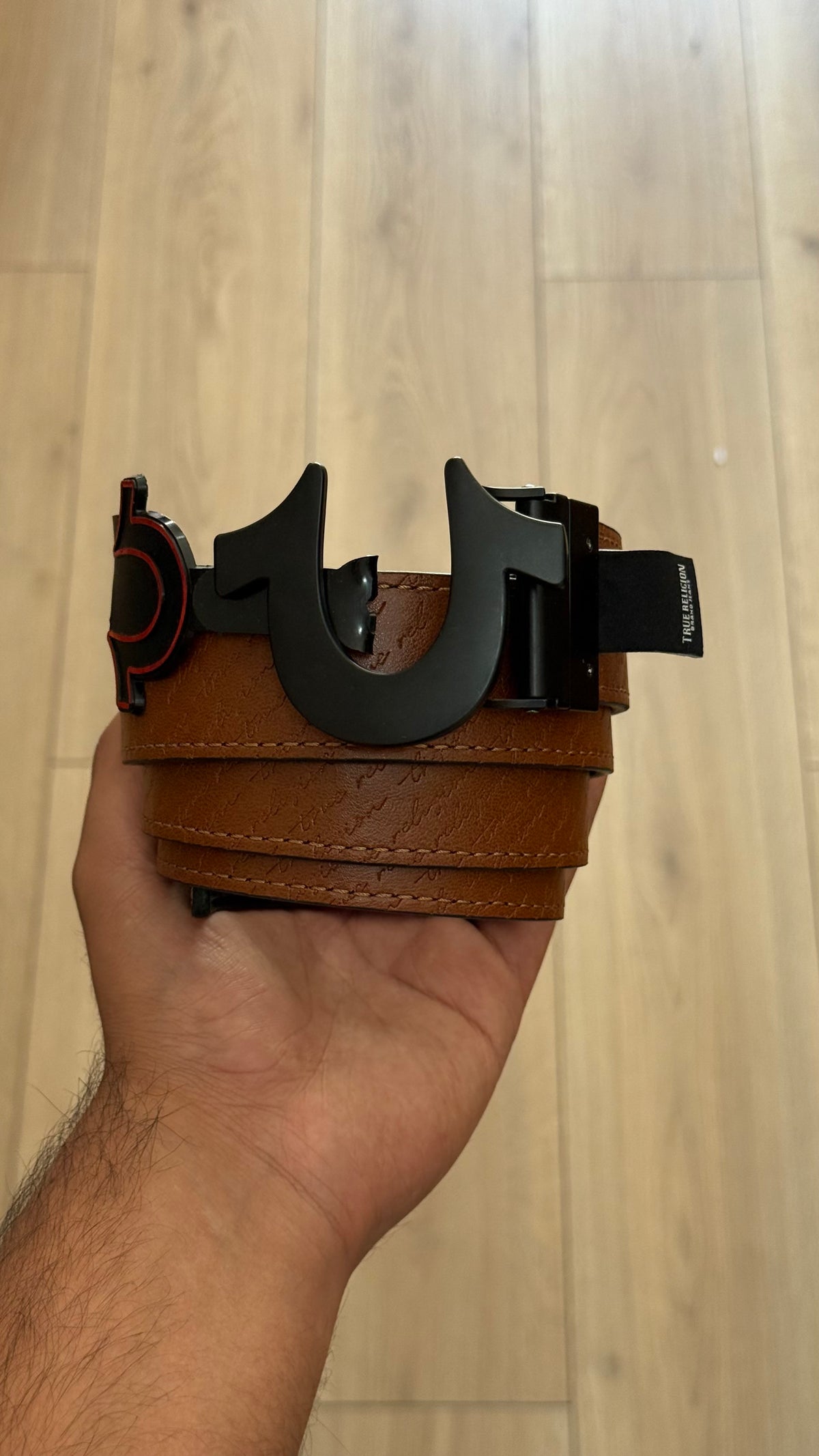 Cinturón True Religion Black/Brown Reversible