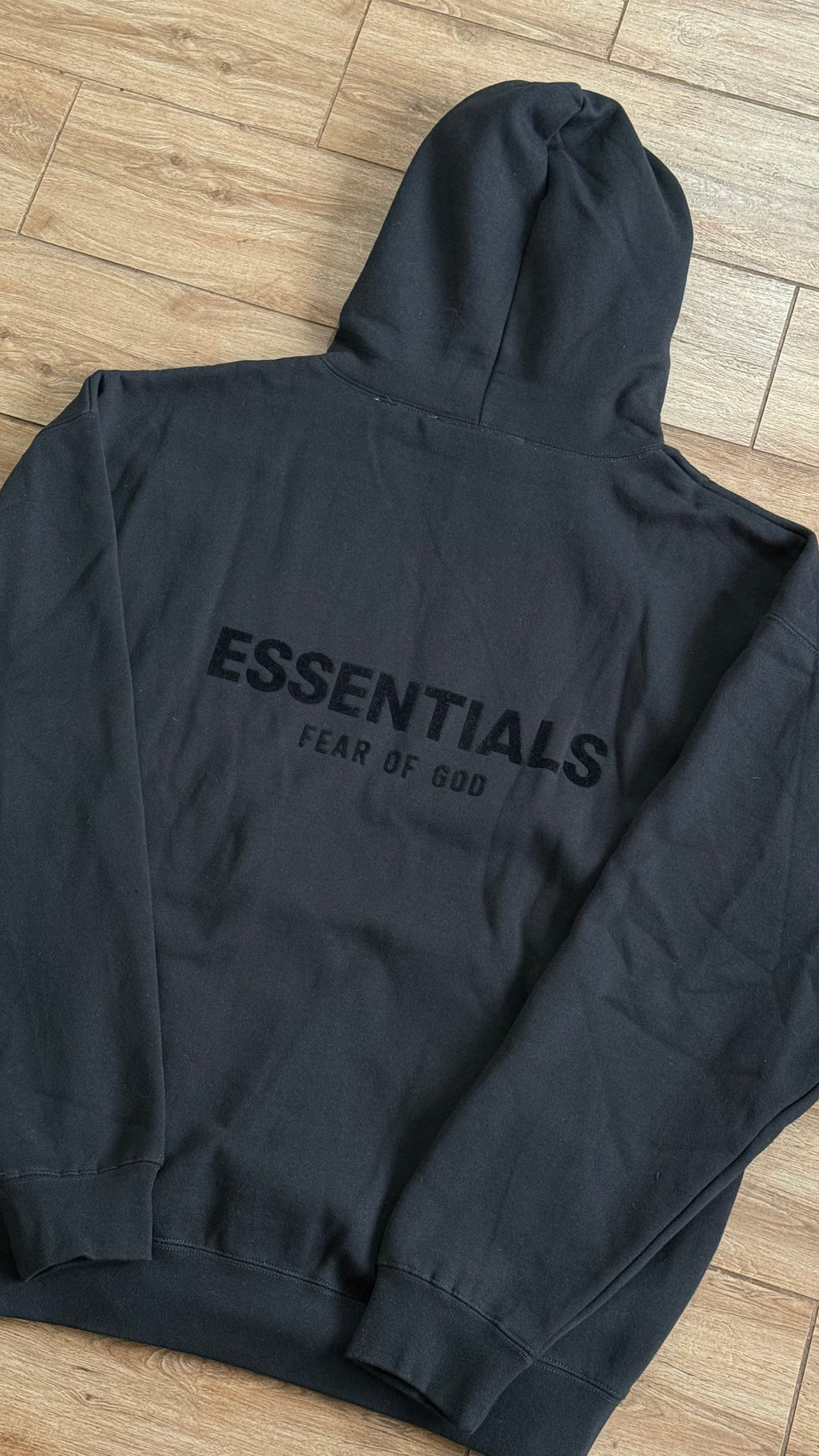 Hoodie Essentials Full Black