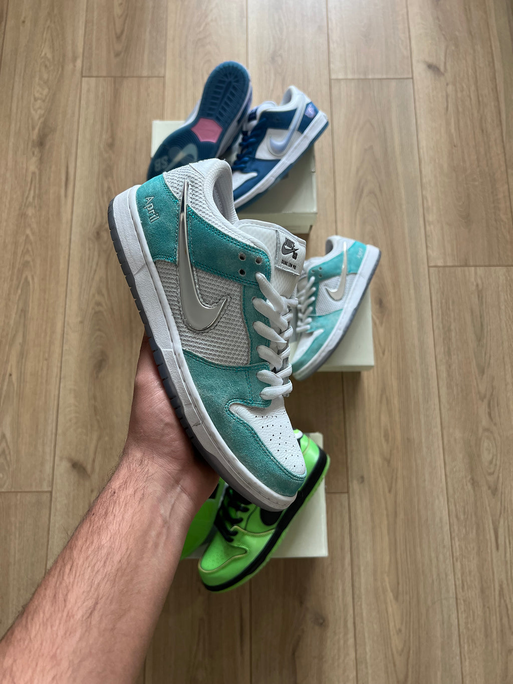 Nike sb dunk low april skateboard (con caja) (usadas 9/10)