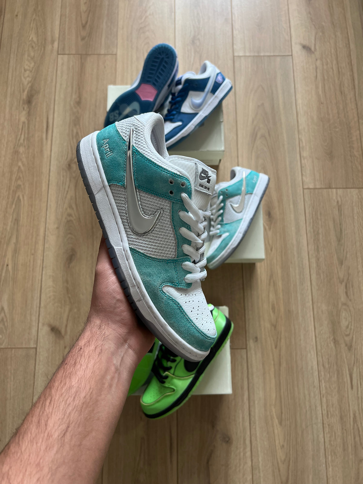 Nike sb dunk low april skateboard (con caja) (usadas 9/10)