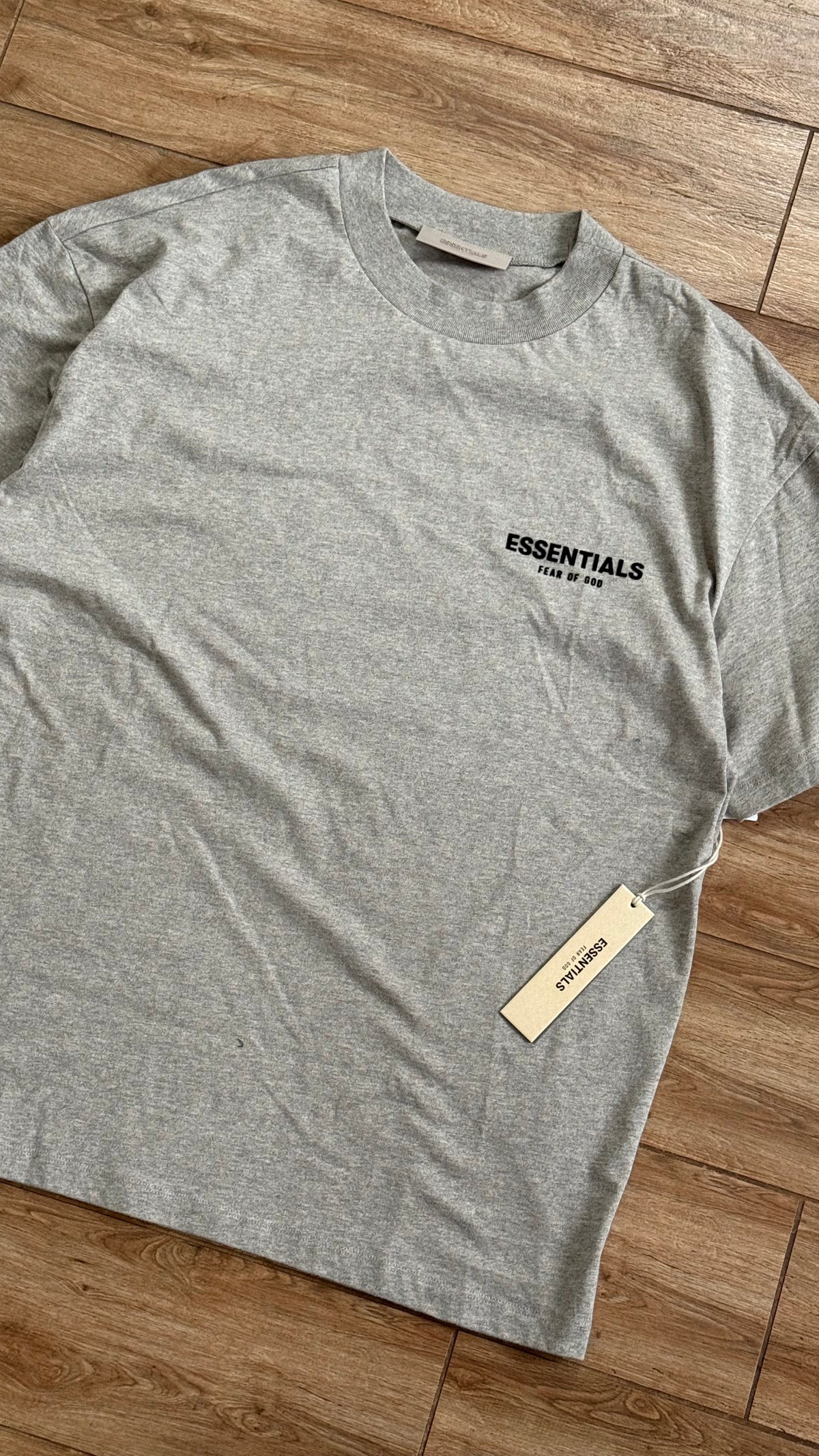 Essentials Dark Oatmeal Polera
