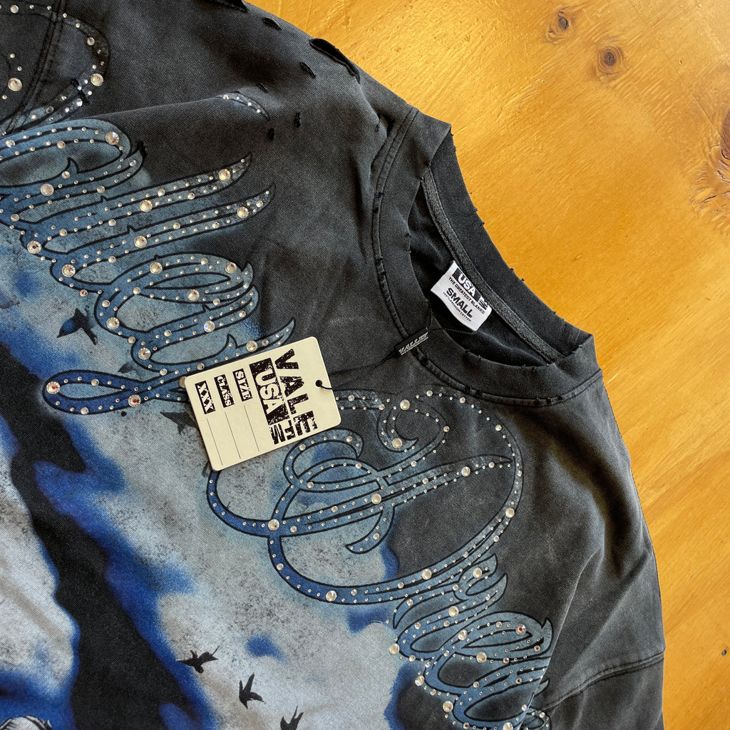 Valley Tee Black Shiny