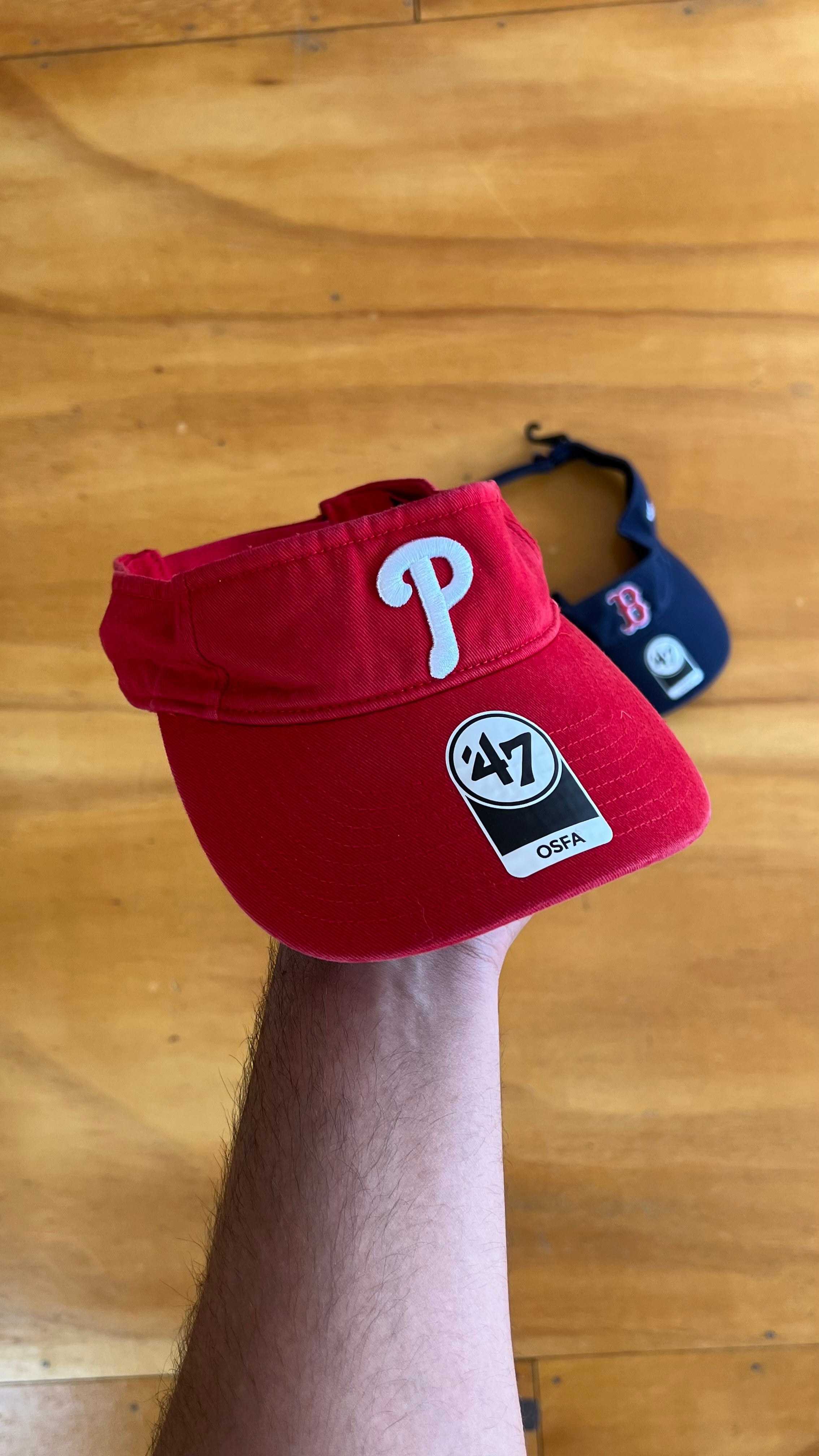 Visera 47brand Phillies MLB Red