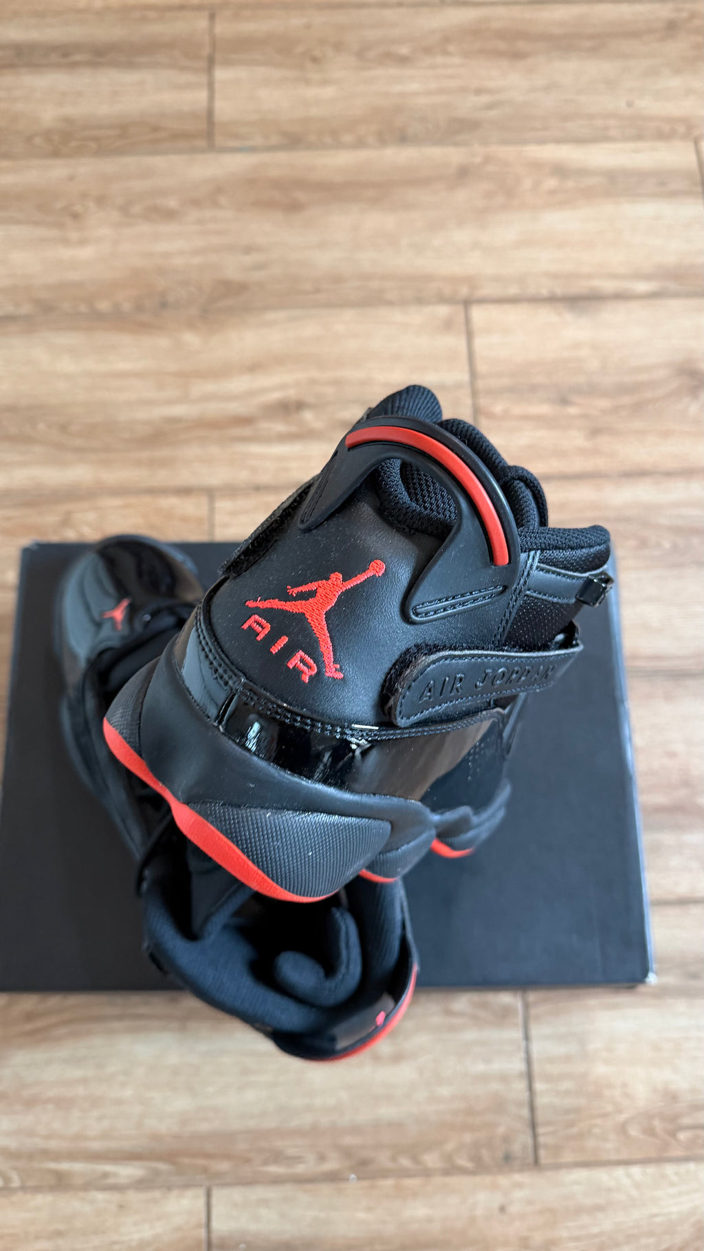 Jordan 6 Rings Black Infrared