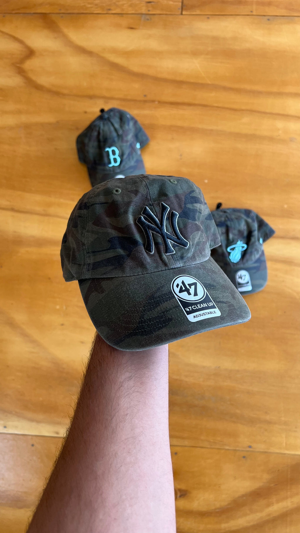 StrapBack 47brand NY Yankees Camo