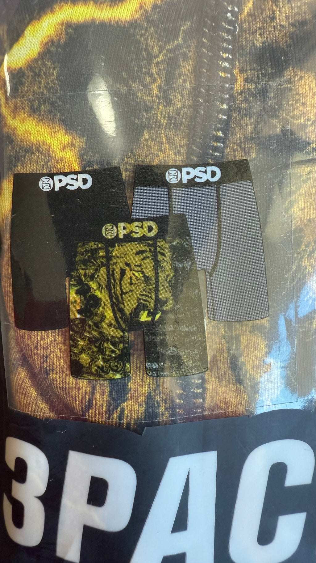 Pack de 3 Boxers PSD - Yellow Tiger