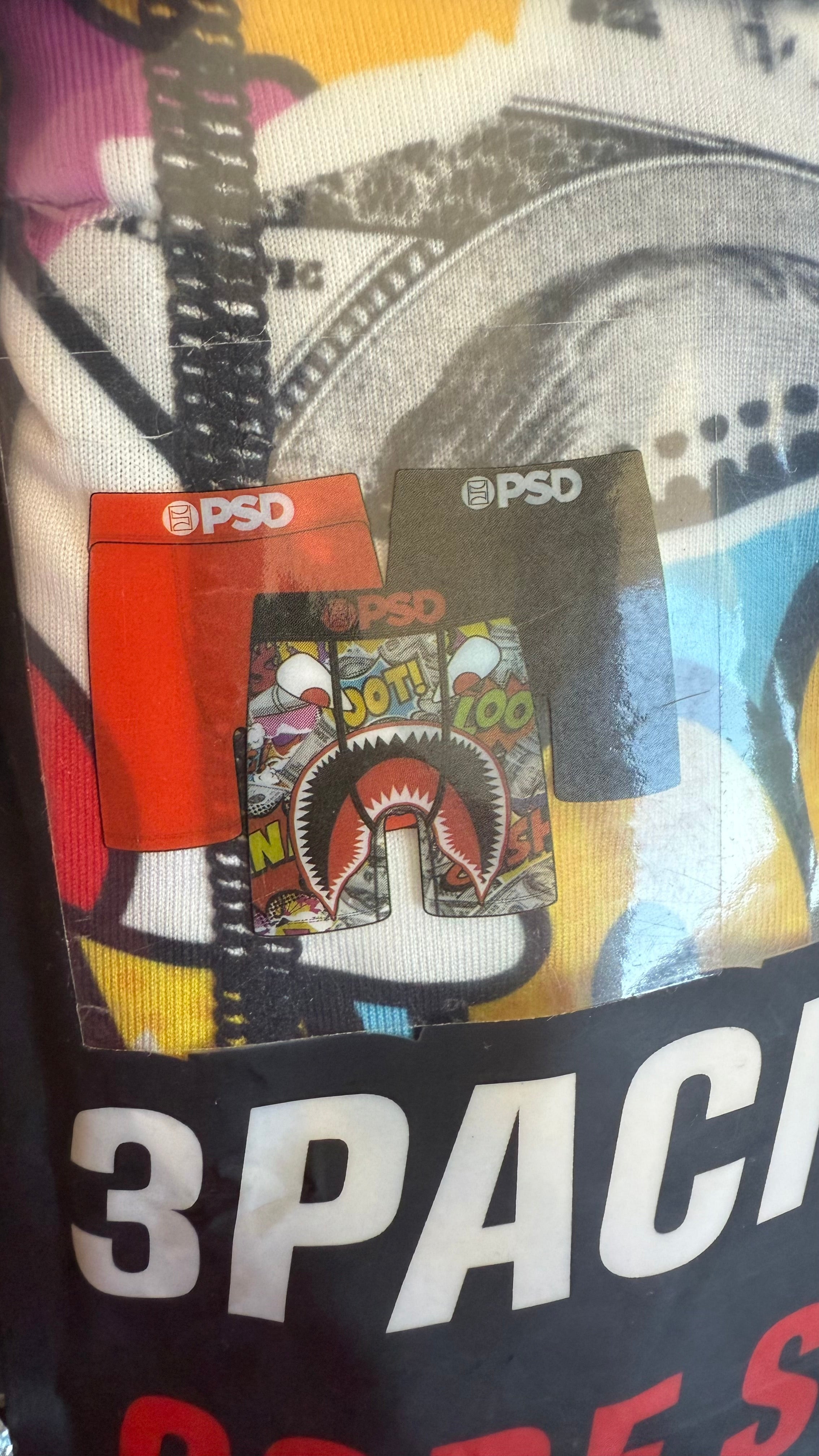 Pack de 3 Boxers PSD - Warface Comic