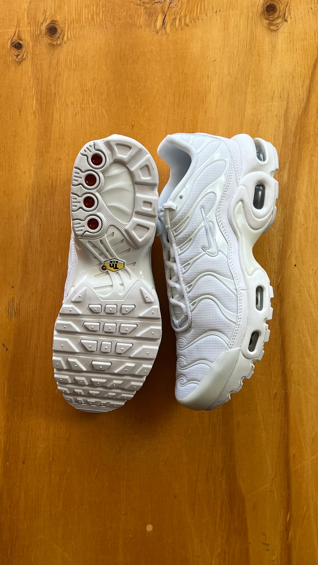 Nike TN GS Triple White