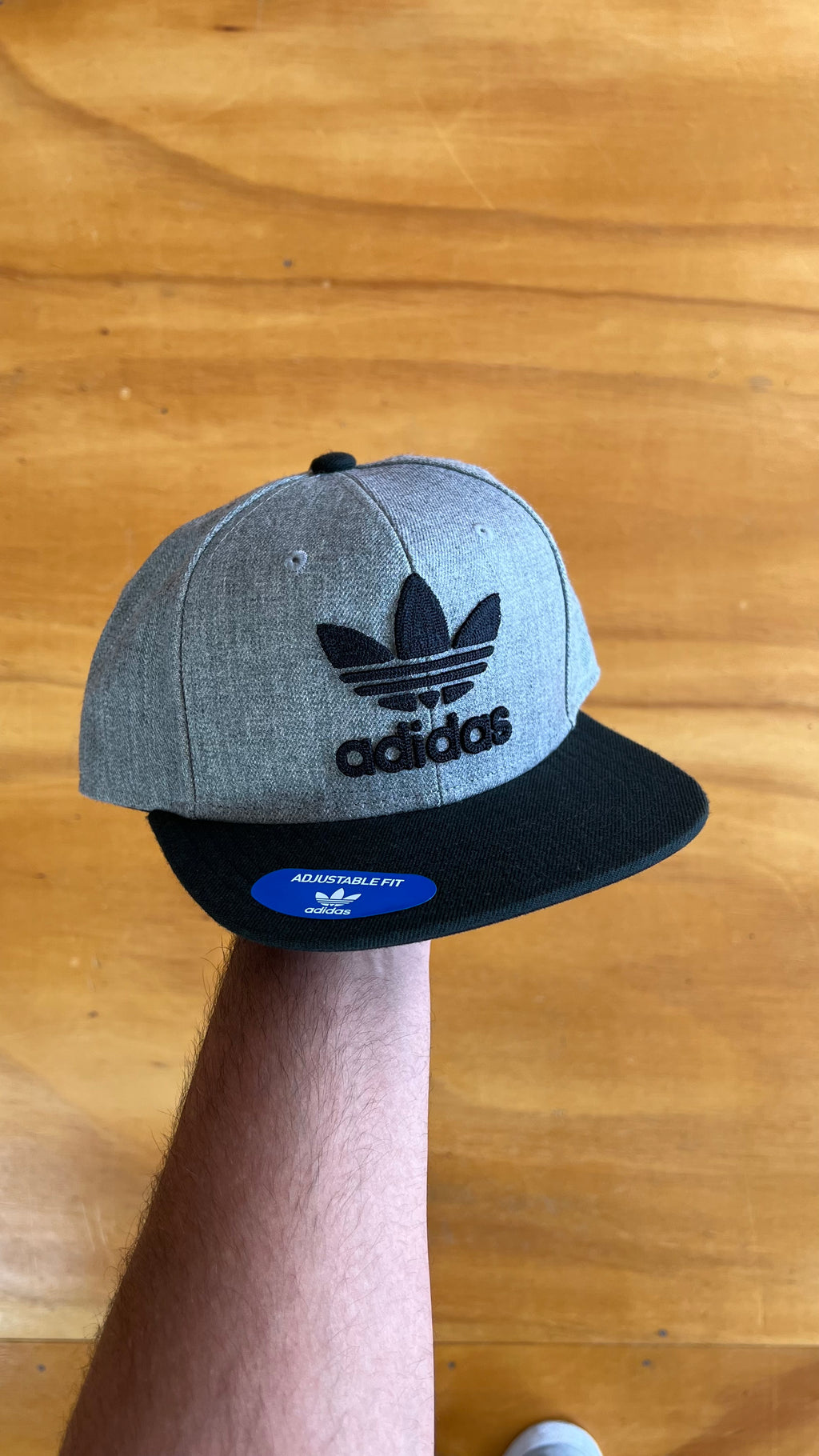 SnapBack Adidas Gray