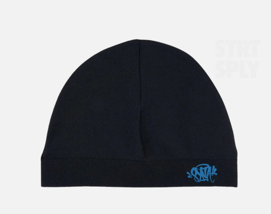SYNAWORLD SYNA 'DECATHLONK' SKULL BEANIE (Black)