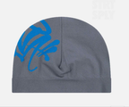 SYNAWORLD SYNA 'DECATHLONK' SKULL BEANIE (gris/logo azul)