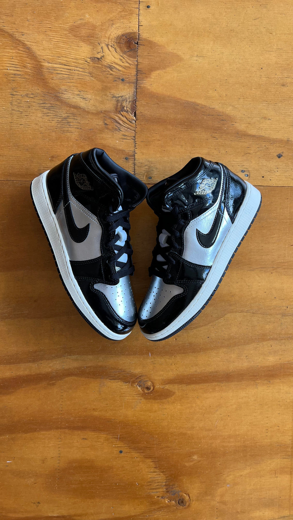 Air Jordan 1 Black Metallic niño