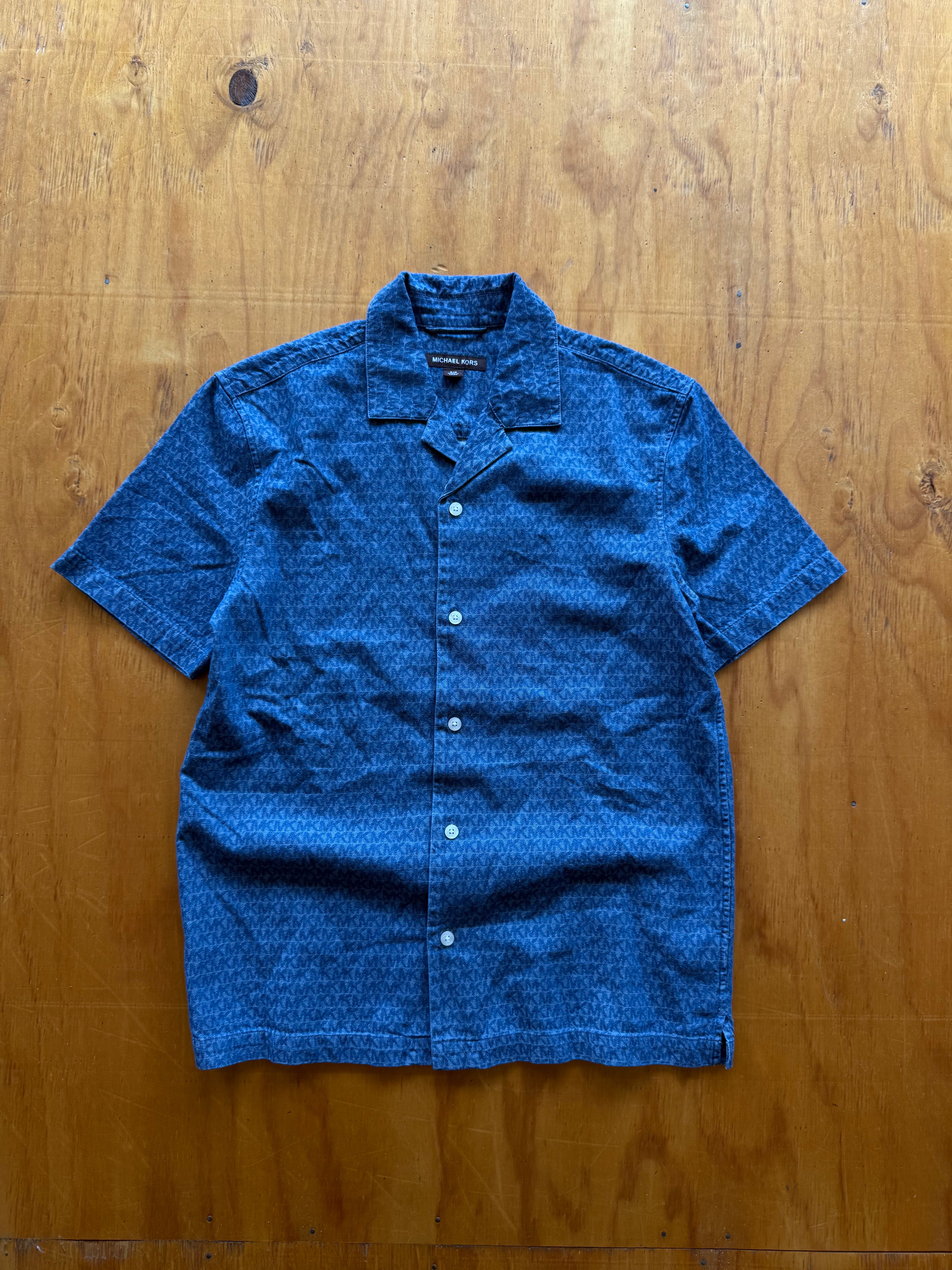 camisa Denim multilogo Michael kors